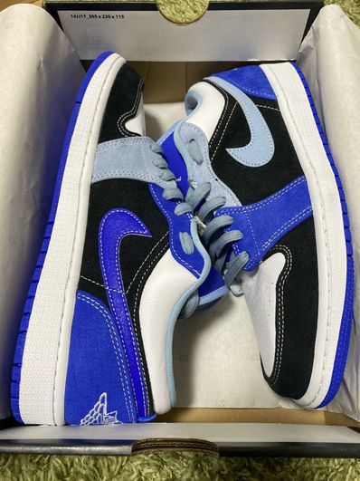 Nike Air Jordan 1 Low "White/Black/Blue"