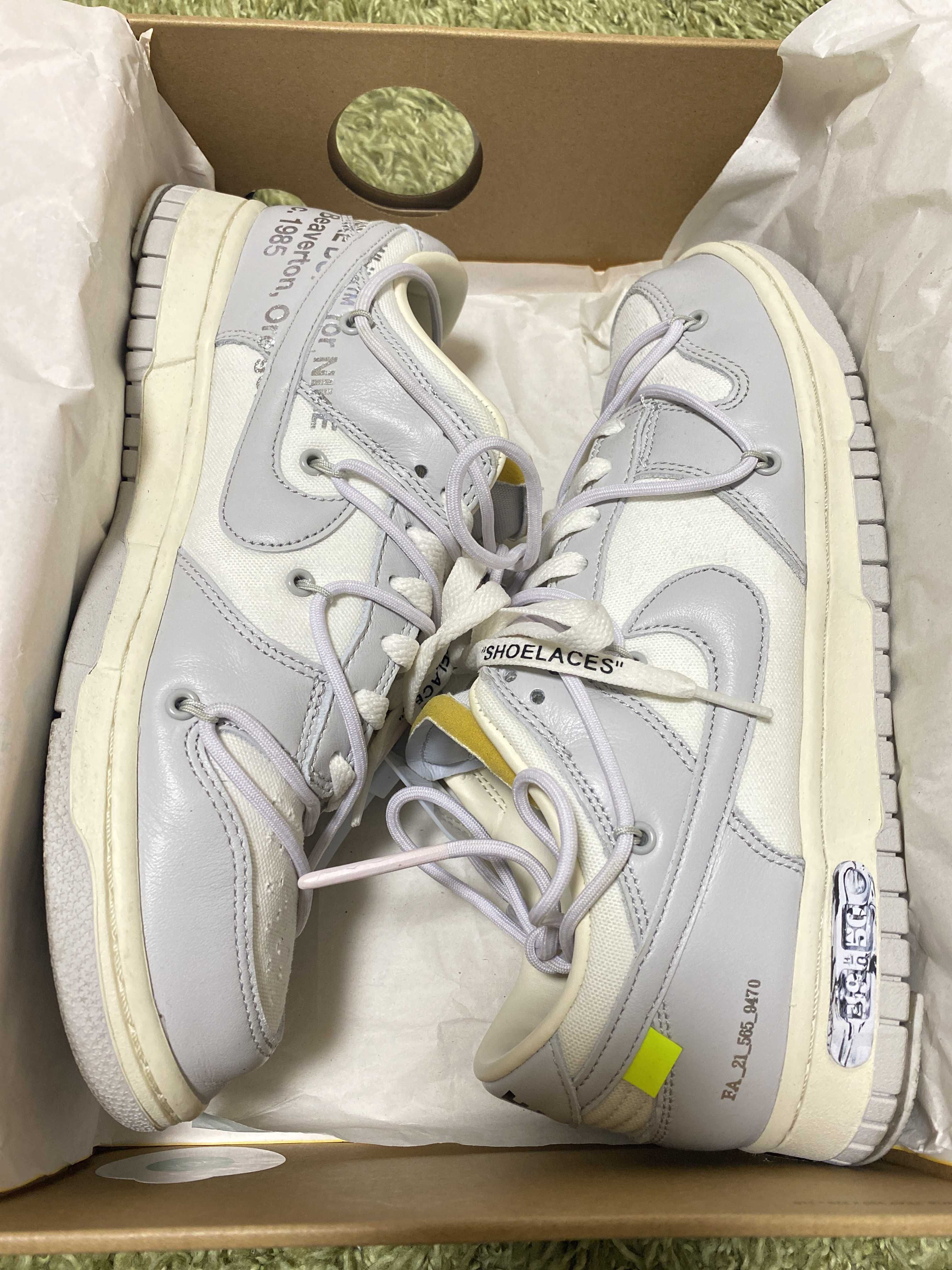 Off-White × Nike Dunk Low 1 of 50 "Lot.49"