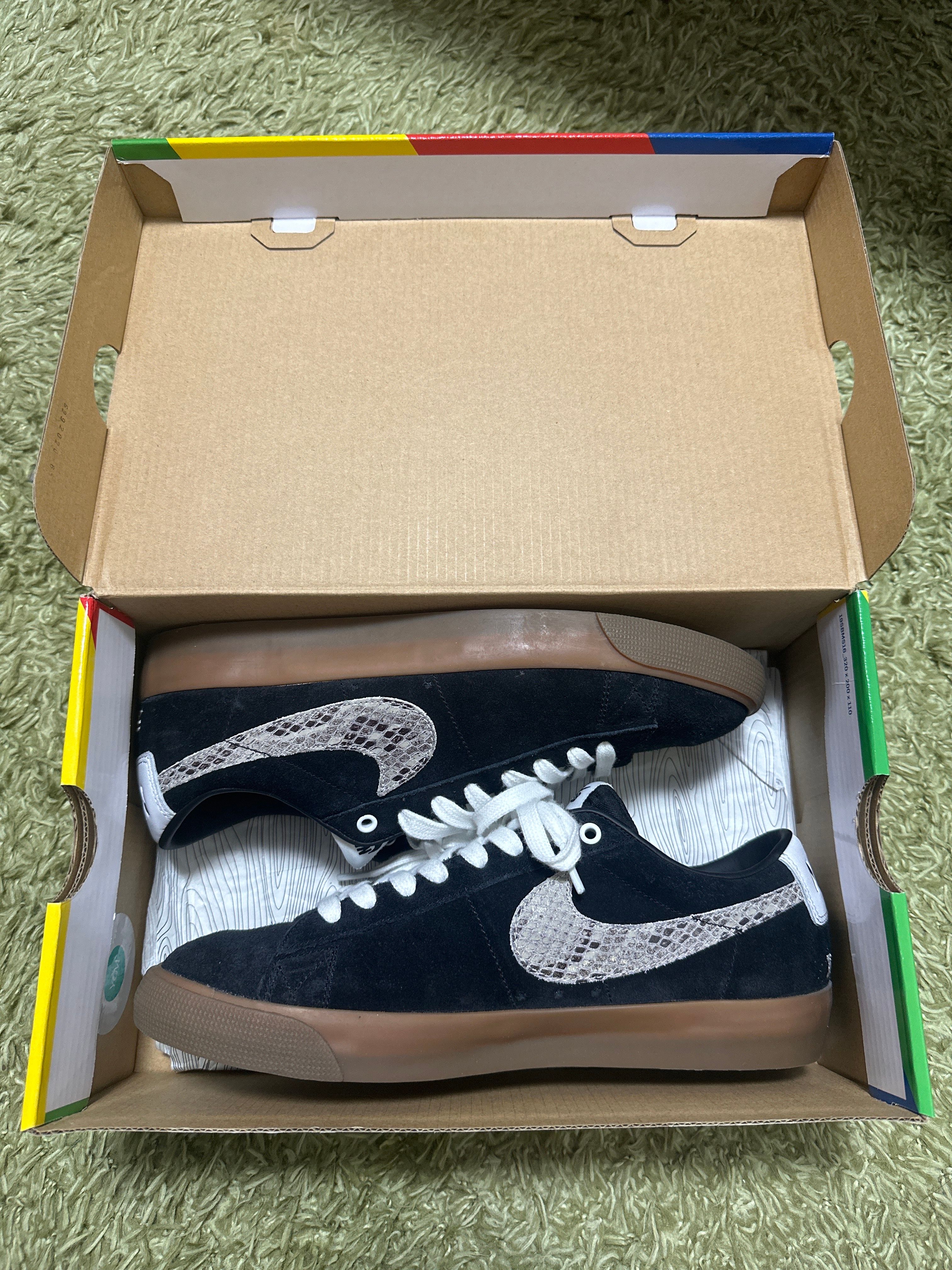 Wacko Maria × Nike SB Blazer Low "Black"