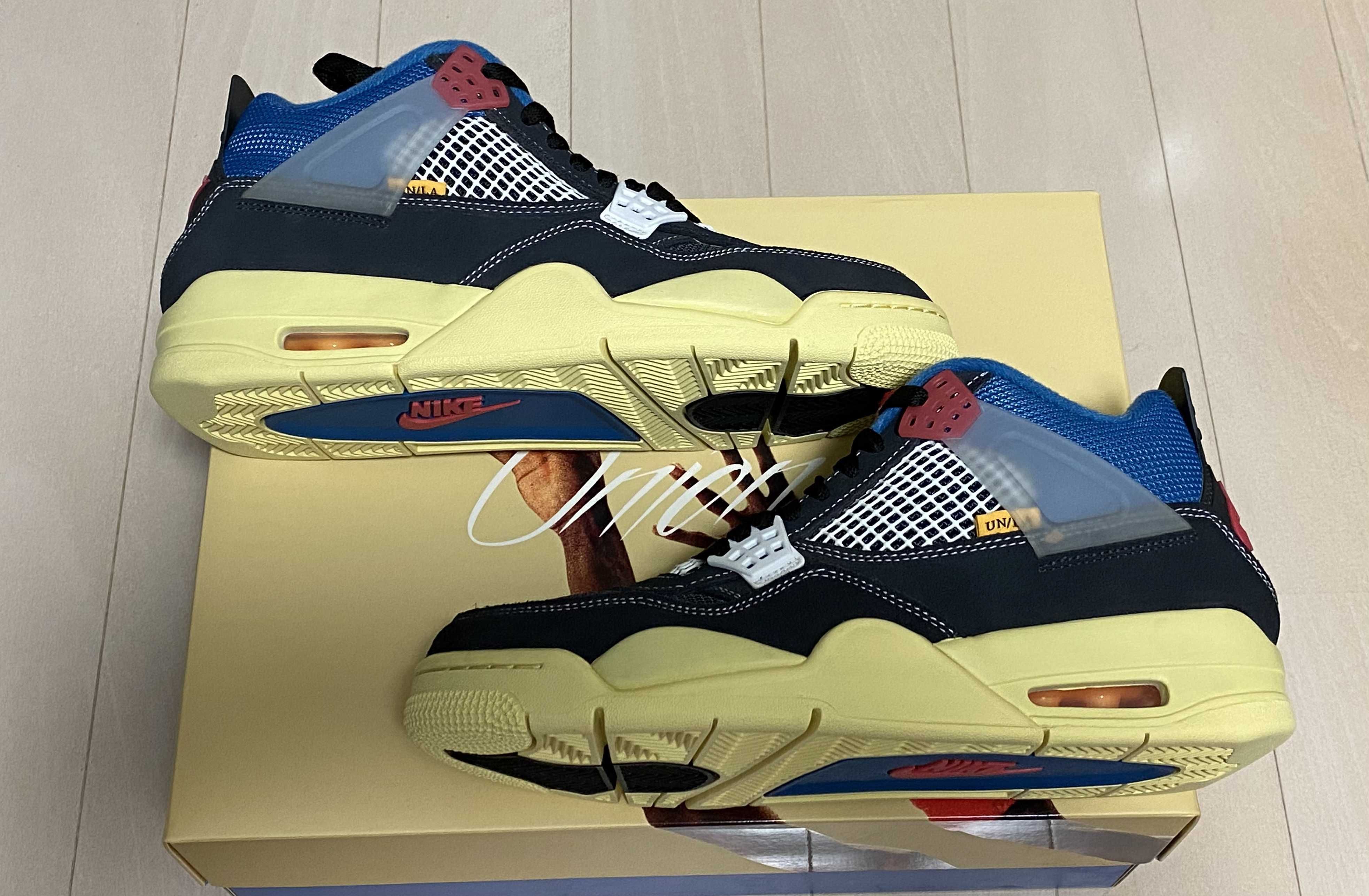 UNION × NIKE AIR JORDAN 4 "OFF NOIR"