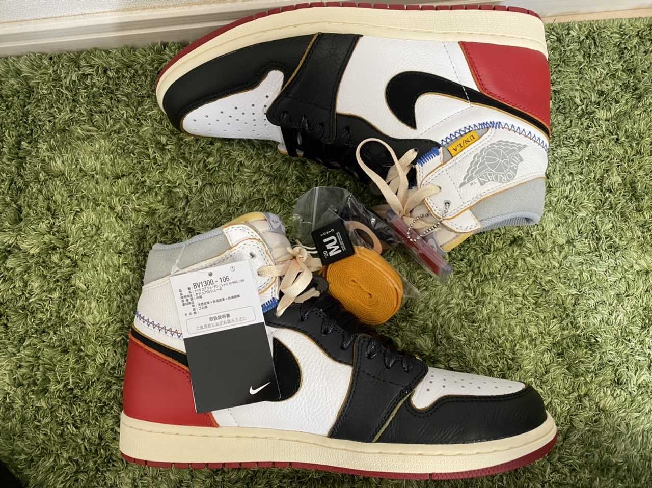 UNION × Nike Air Jordan 1 Retro High OG NRG "Varsity Red/Wolf Grey"