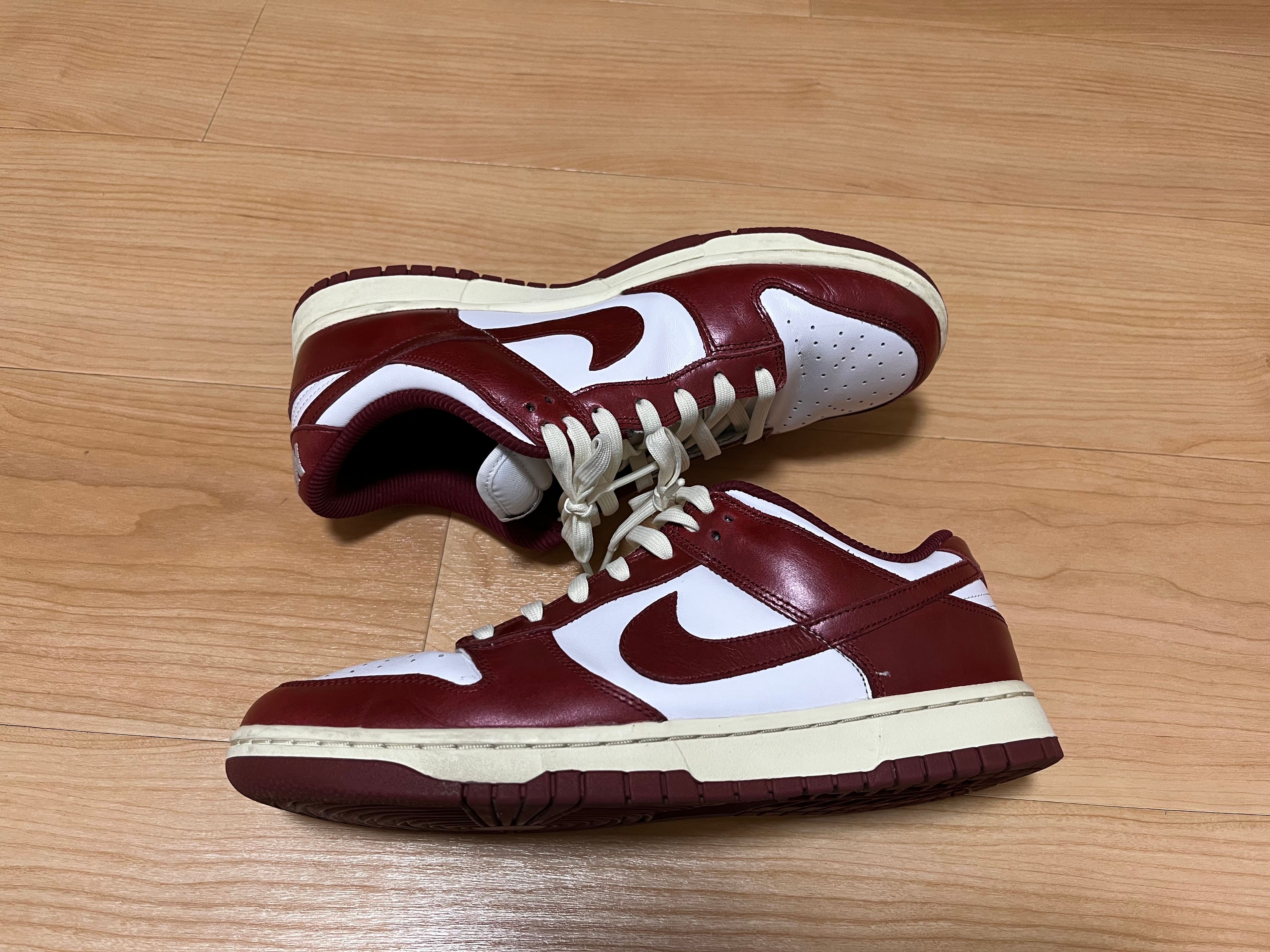 Nike Women's Dunk Low PRM "Team Red and White"