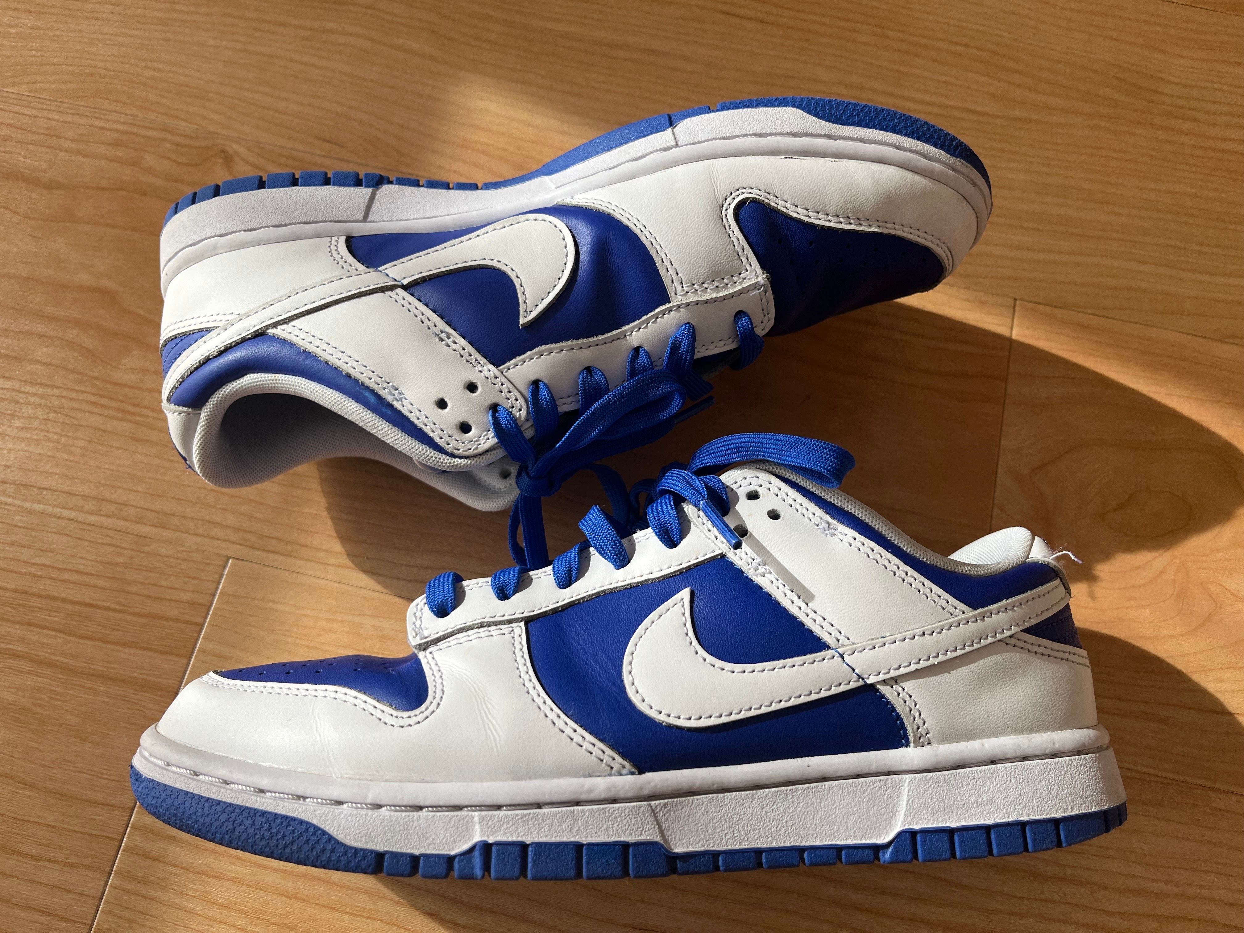Nike Dunk Low Retro "Racer Blue and White"