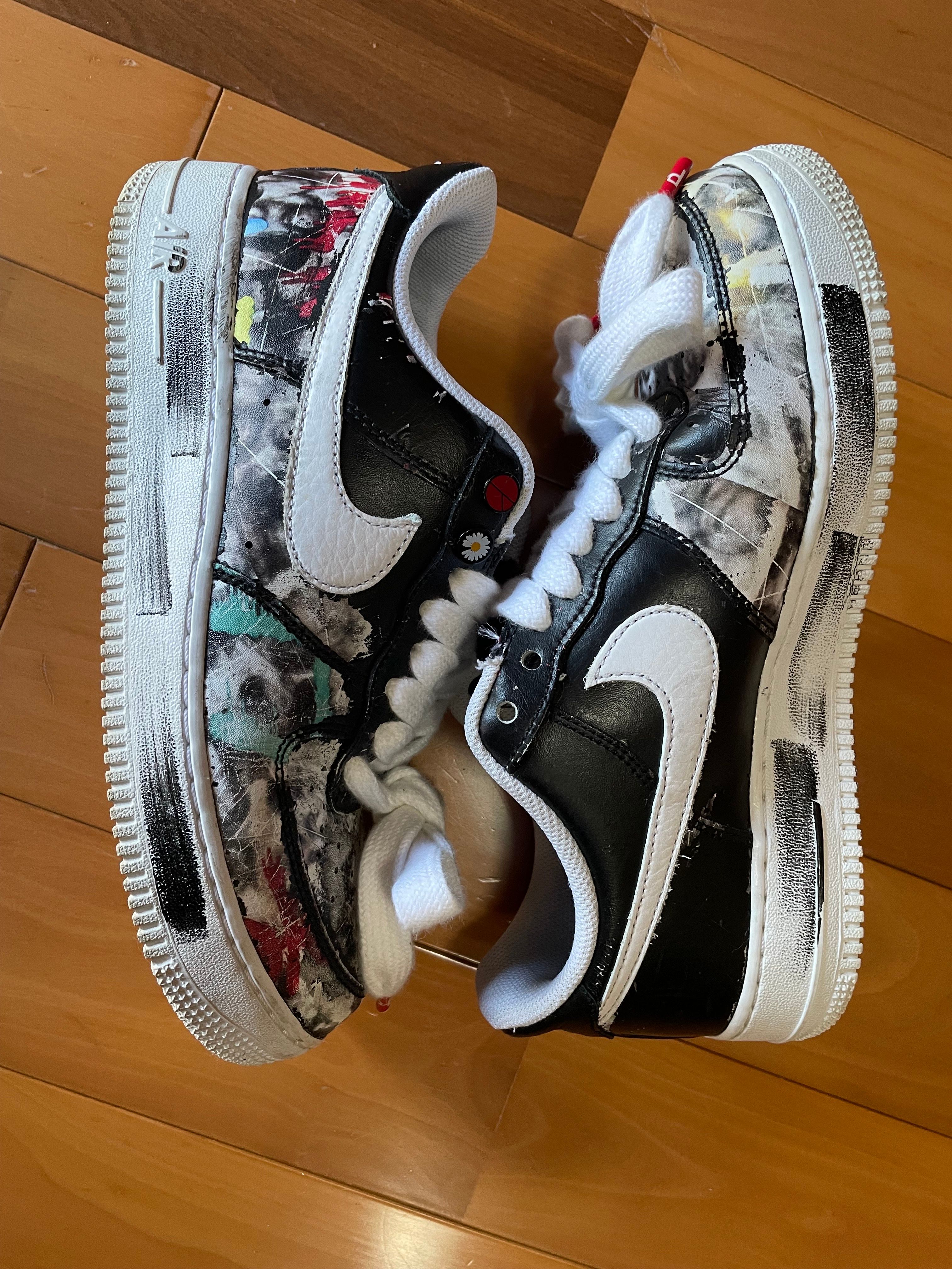 PEACEMINUSONE × Nike Air Force 1 Low Para Noise "Black" / G-DRAGON