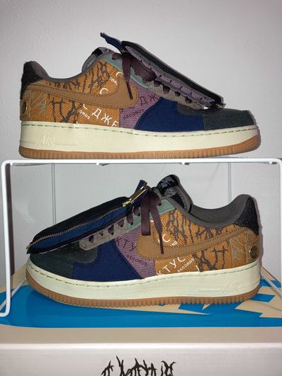 Travis Scott × Nike Air Force 1 Low Cactus Jack "Multi Color"