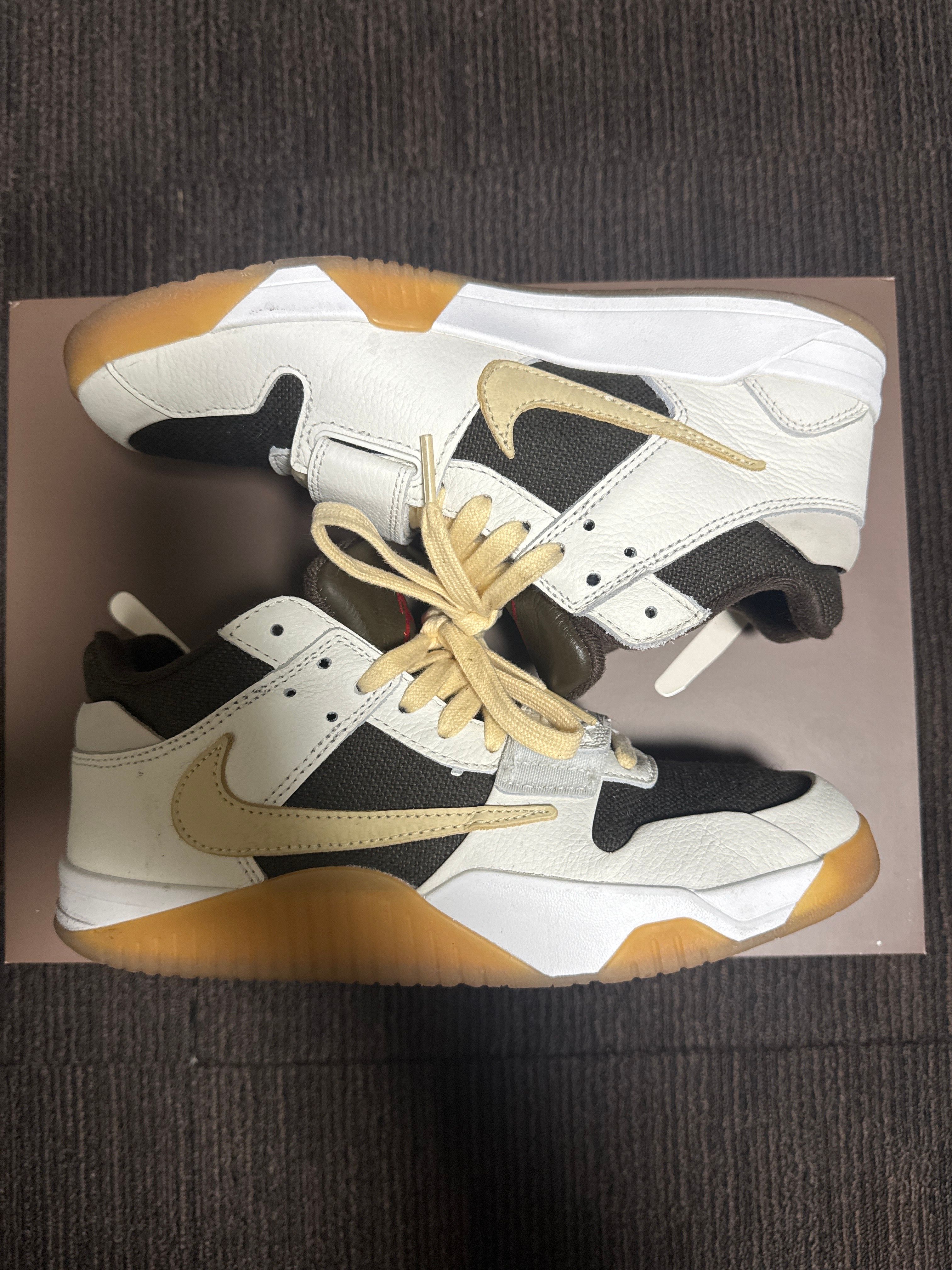 Travis Scott × Nike Jordan Jumpman Jack TR "Sail and Dark Mocha"