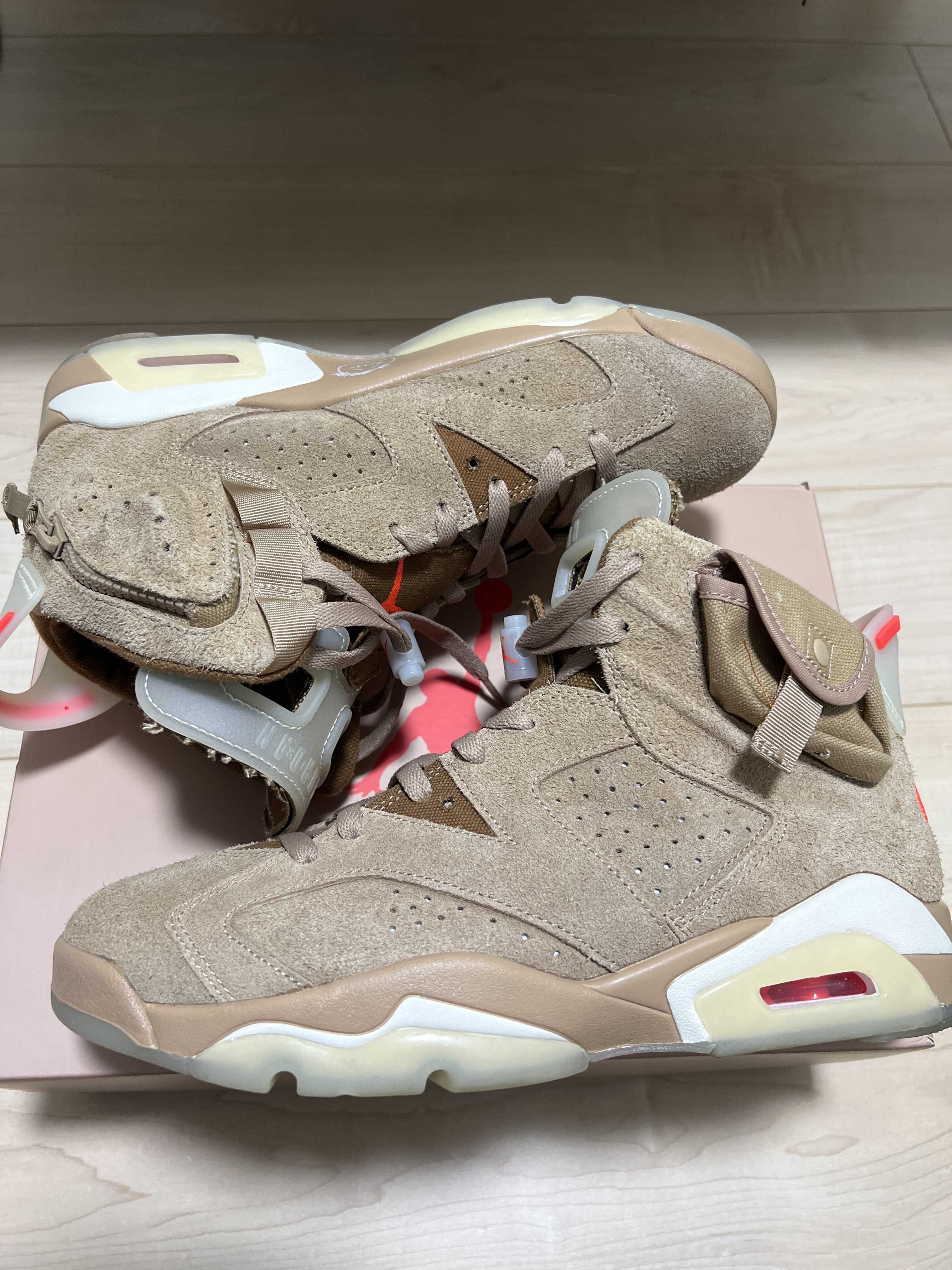 Travis Scott × Nike Air Jordan 6 "British Khaki"
