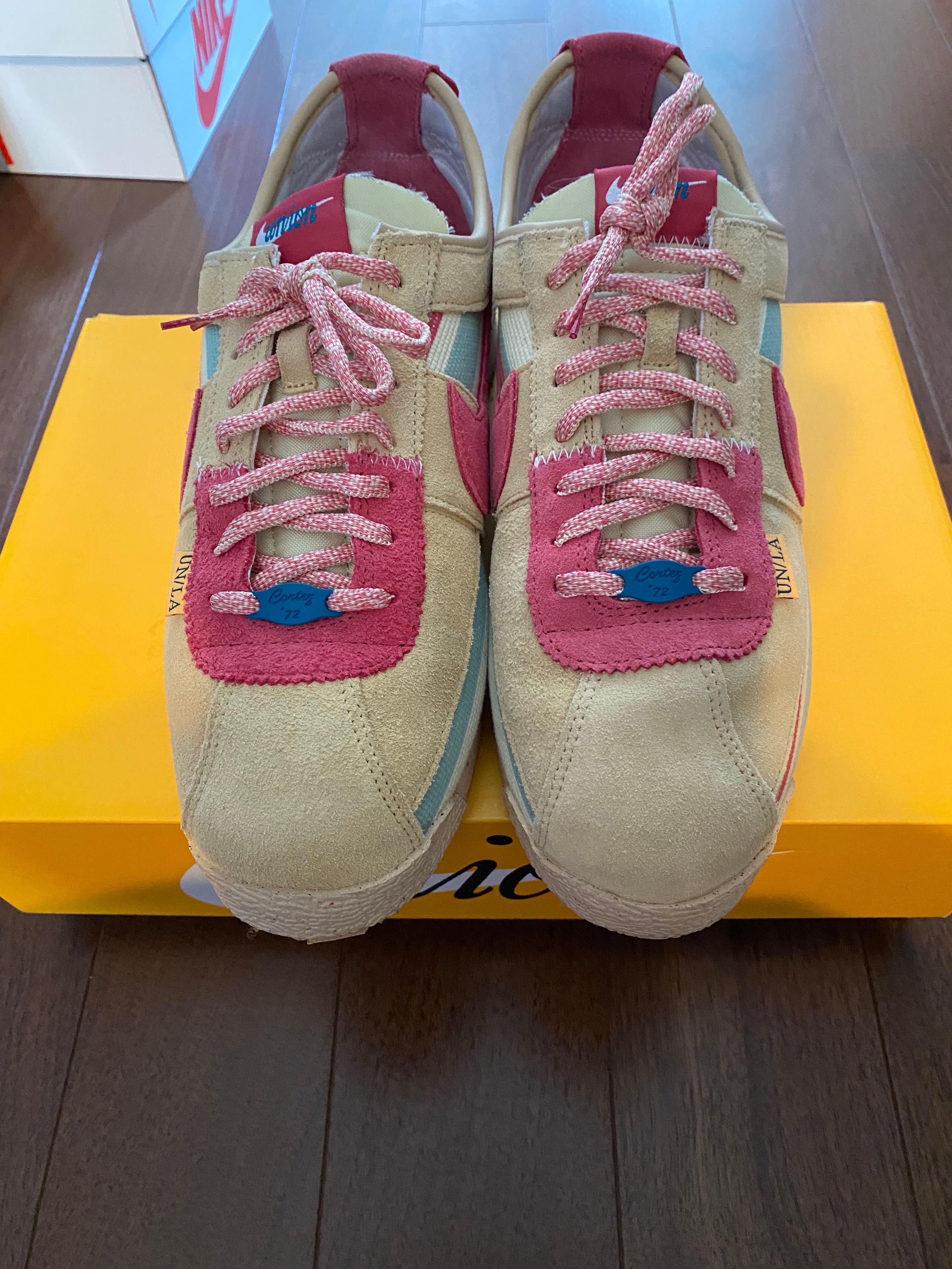UNION × Nike Cortez "Red/Beige"