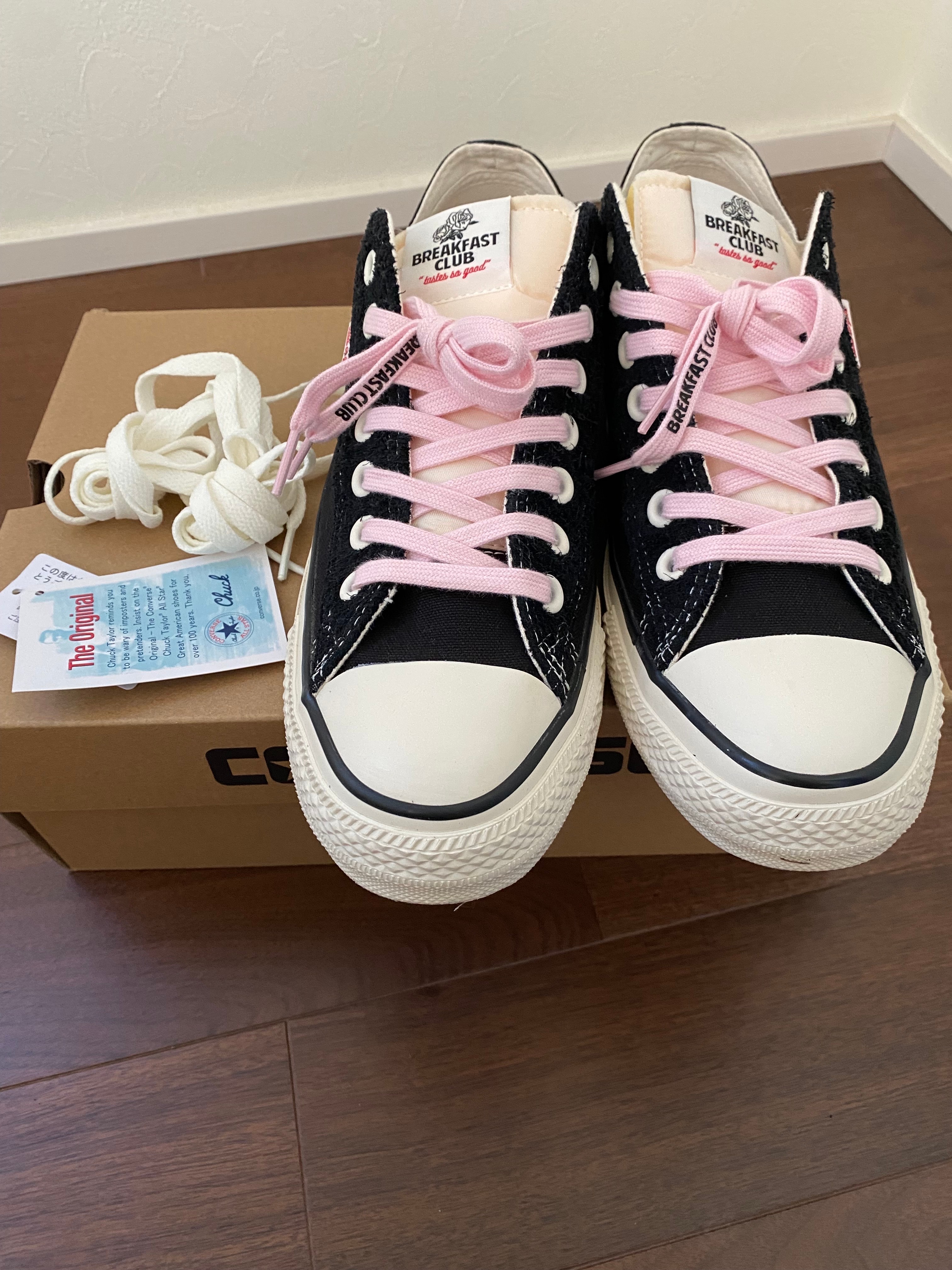 ブレックファストクラブ × コンバース オールスター OX "ブラック"