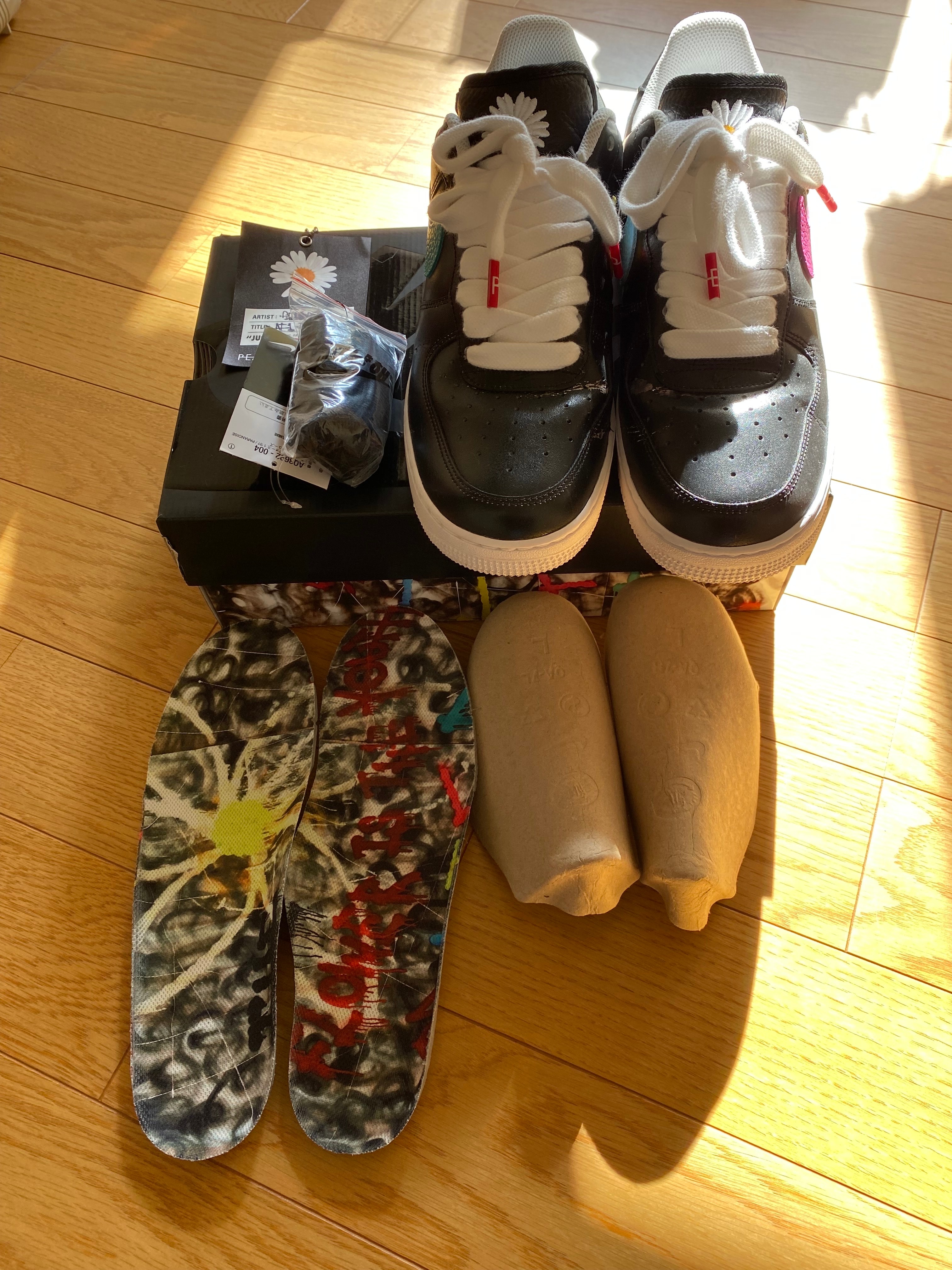 PEACEMINUSONE × Nike Air Force 1 Low '07 Para-Noise 3.0 "Black and Multi-Color" / G-DRAGON