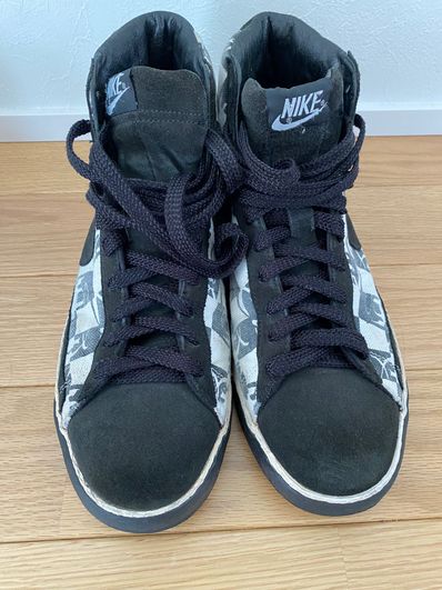 Stussy × Nike SB Blazer Mid "Gold/Black"