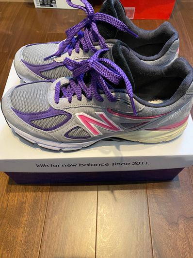 KITH × UNITED ARROWS & SONS × New Balance 990V4 "Smoked Pearl"