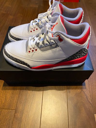 Nike Air Jordan 3 Retro OG "Fire Red" (2022)