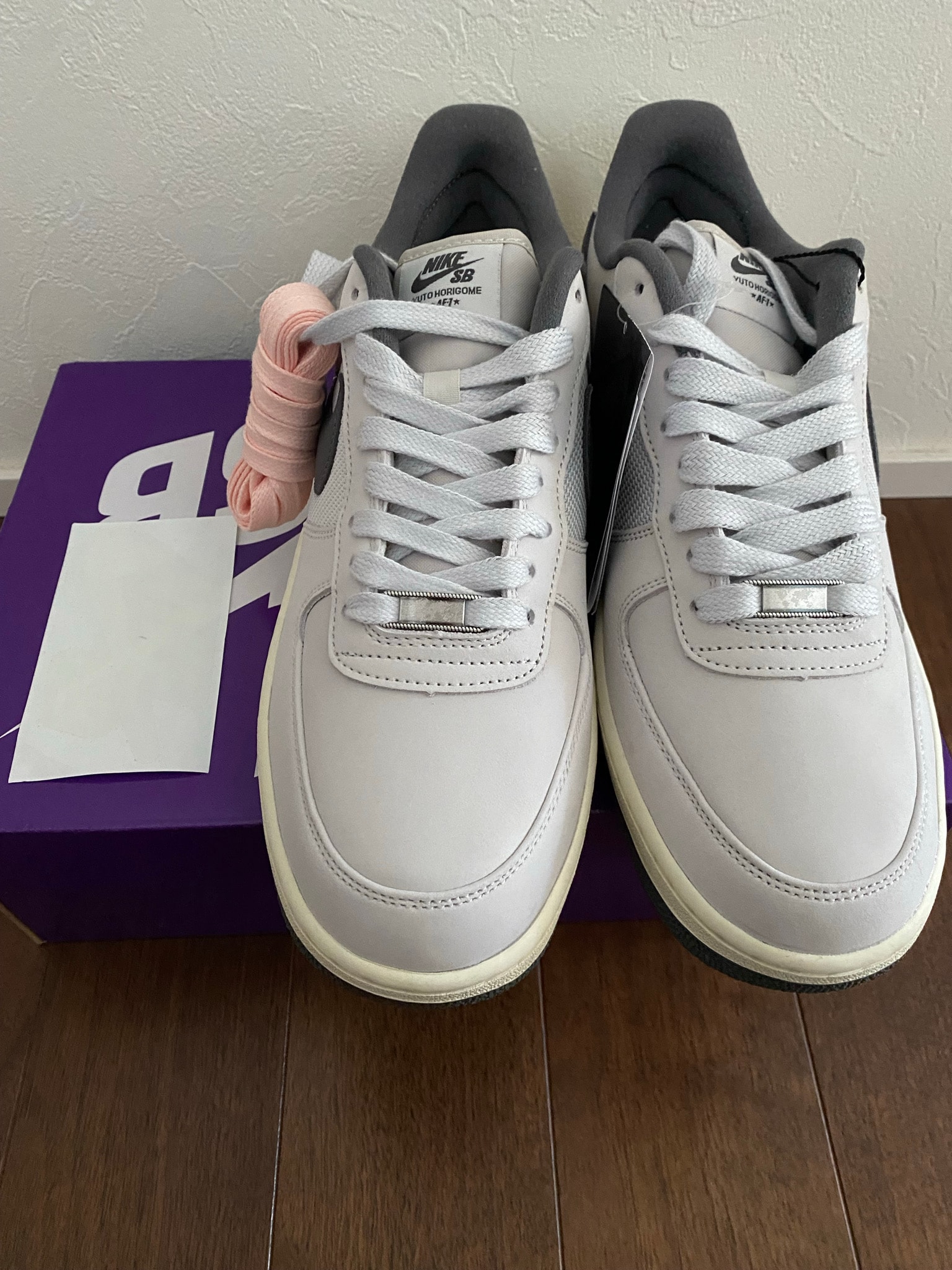 Yuto Horigome × Nike SB Air Force 1 Low "Light Bone/Iron Grey"