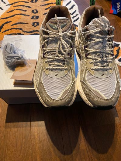 WOOD WOOD × Asics GT-2160 "Cream/Oatmeal"