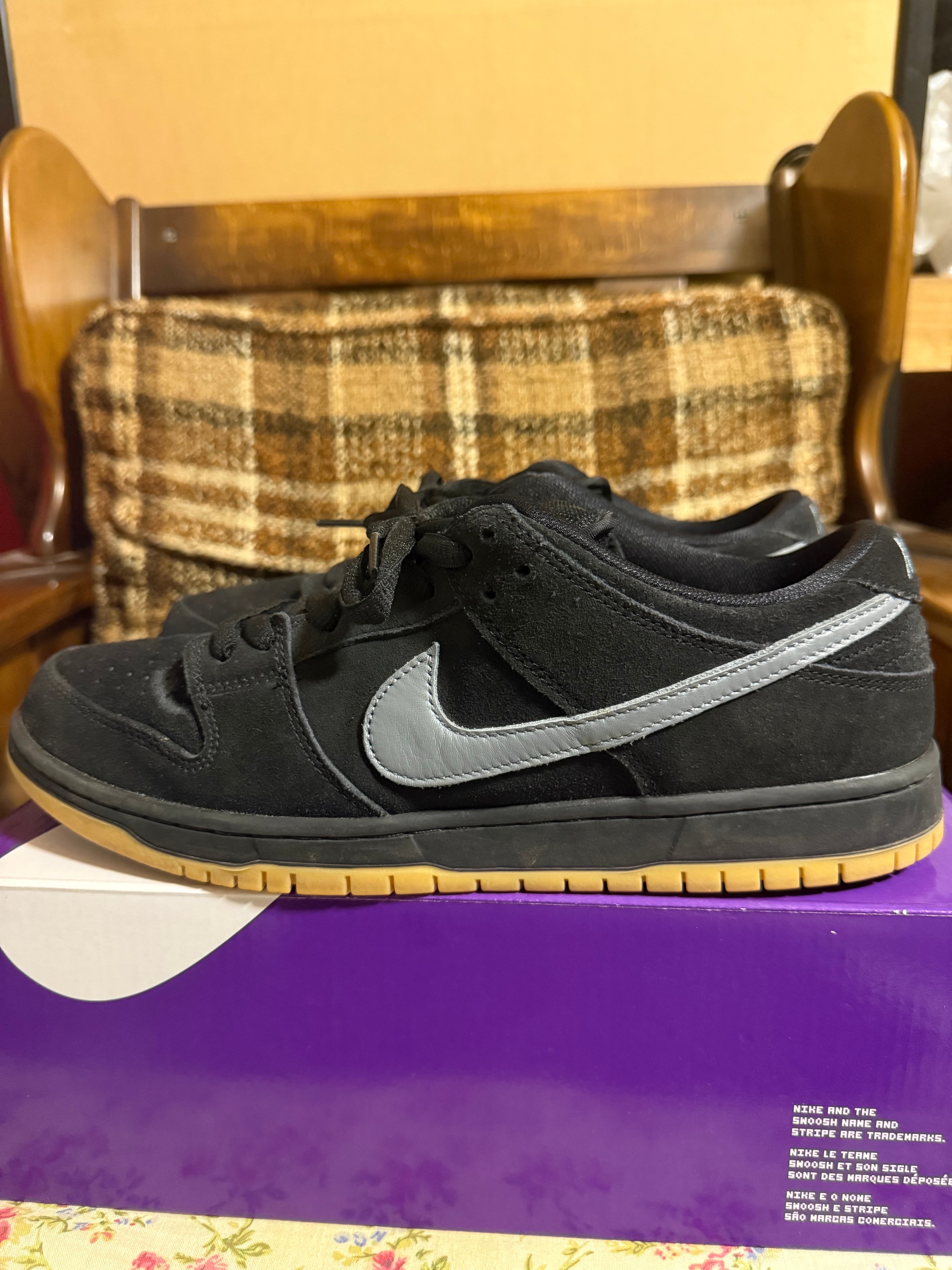 Nike SB Dunk Low Pro "Black/Fog"