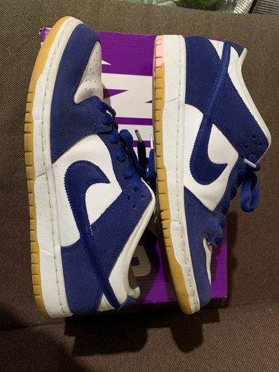 Nike SB Dunk Low "Los Angeles Dodgers/Deep Royal Blue"