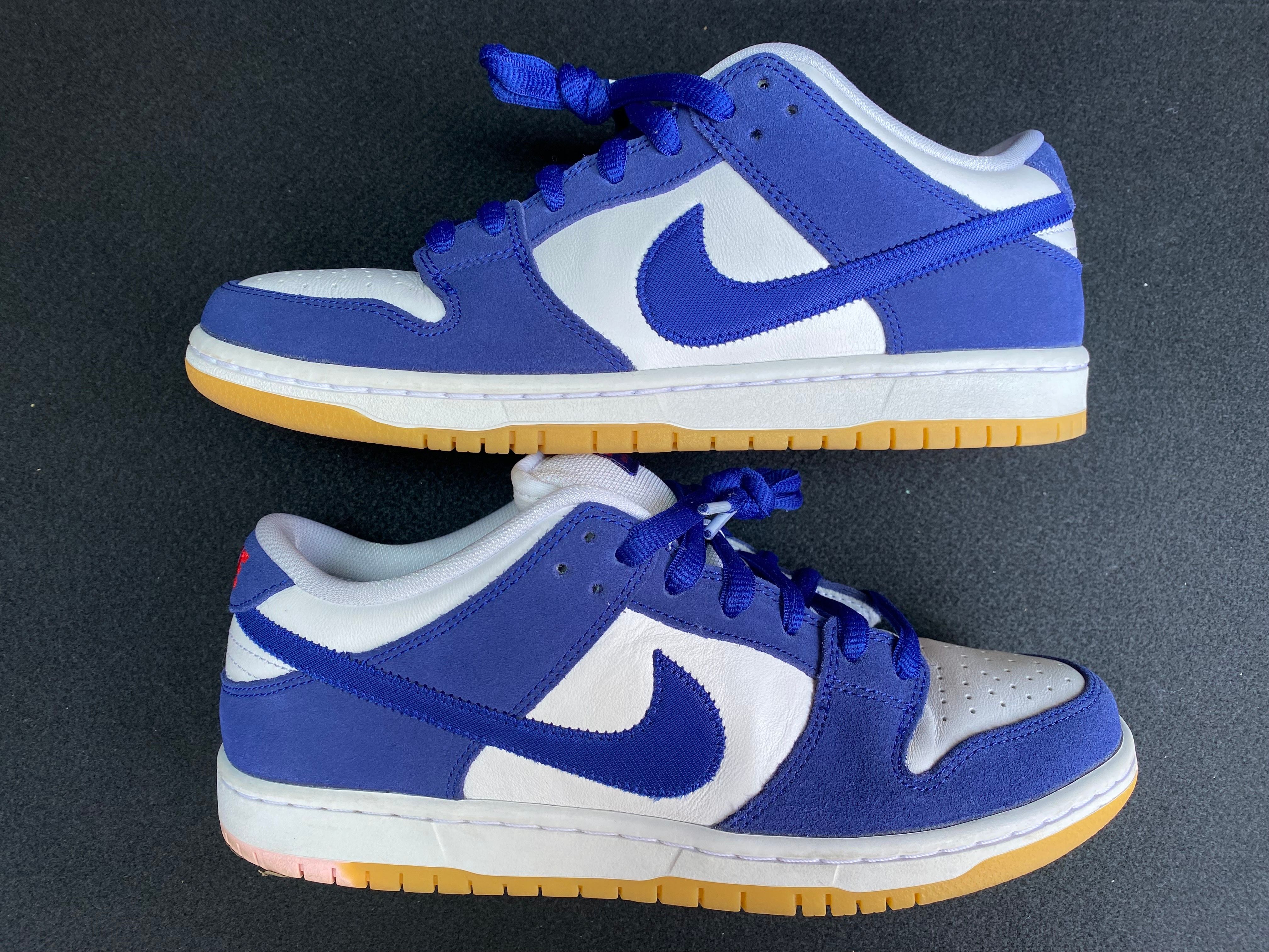 Nike SB Dunk Low "Los Angeles Dodgers/Deep Royal Blue"