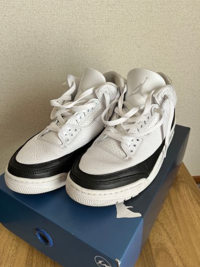 Fragment × Nike Air Jordan 3 "White/Black"
