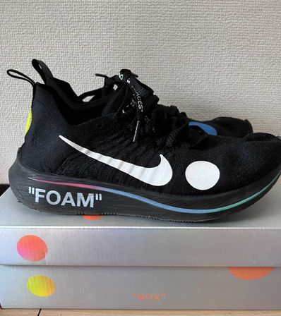 Off-White × Nike Zoom Fly Mercurial Flyknit "Black/White/Volt"