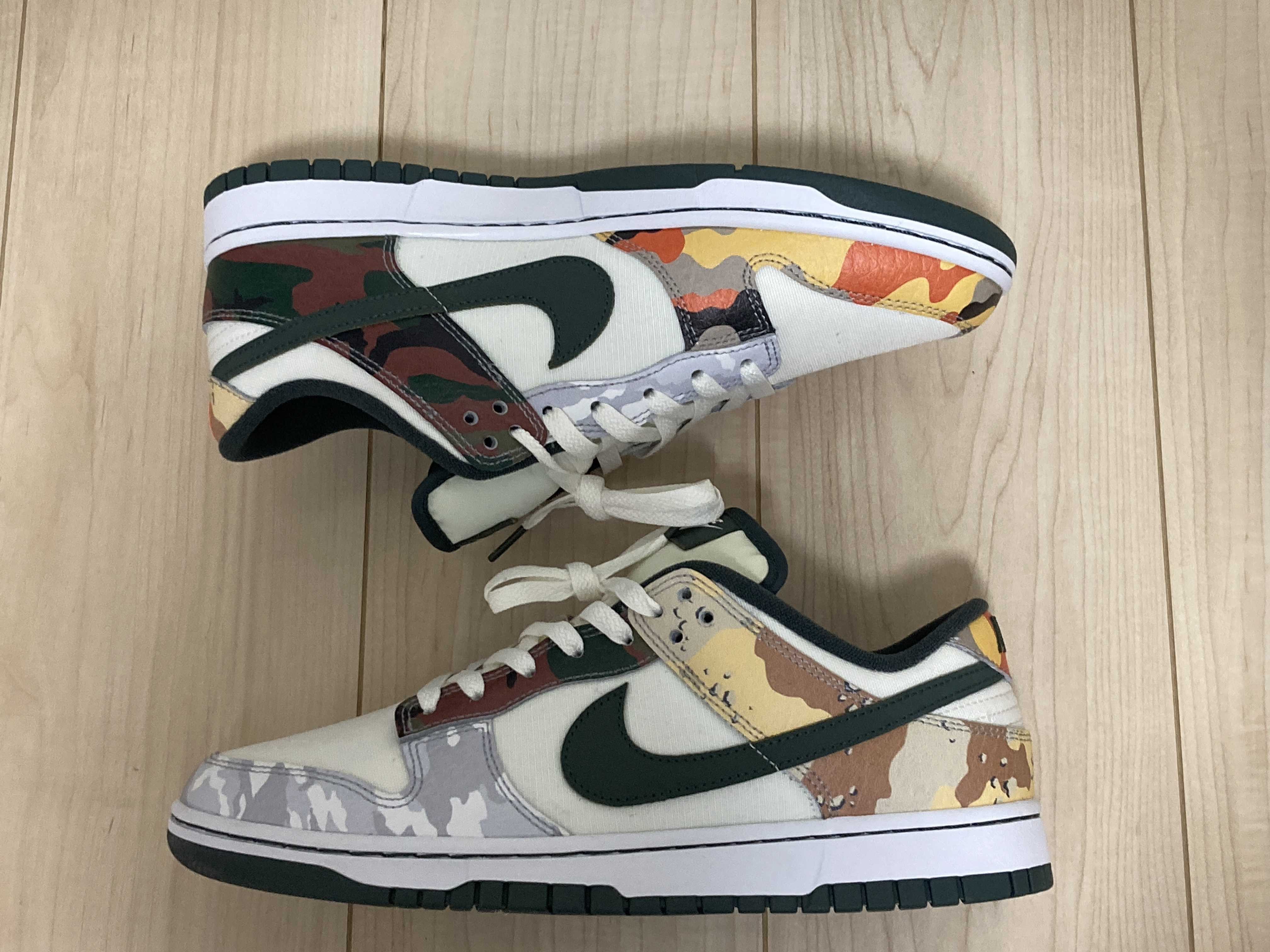 Nike Dunk Low "Sail Multi Camo"