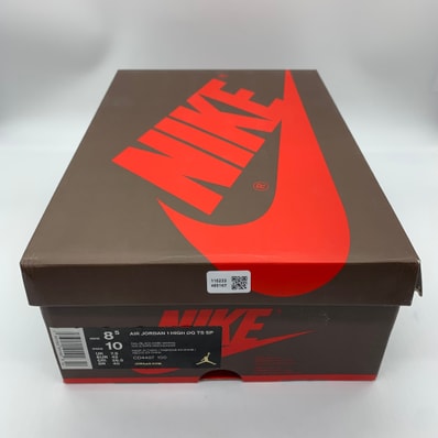 Travis Scott × Nike Air Jordan 1 Retro High OG TS SP "Sail/Dark Mocha"