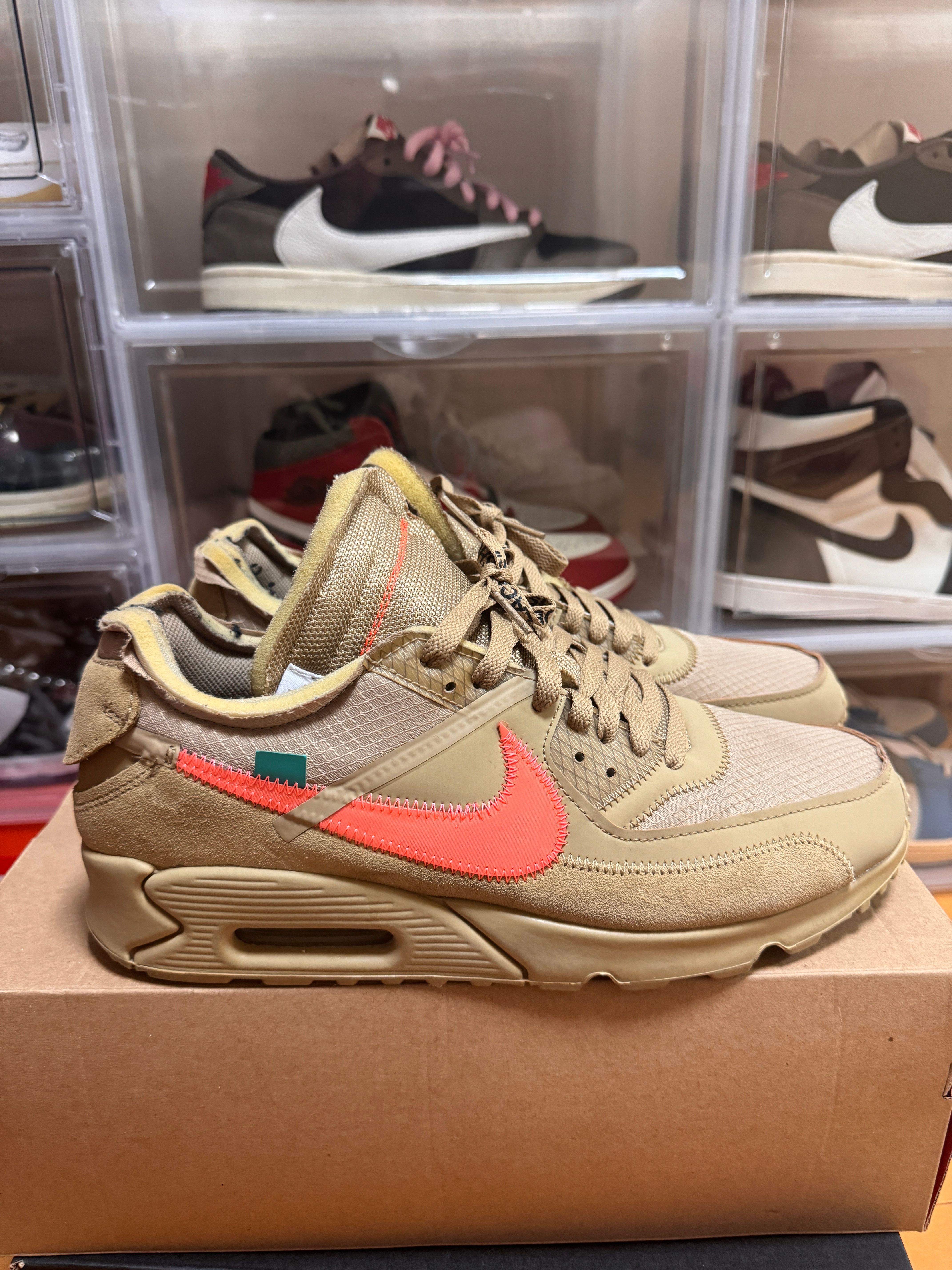 Off-White × Nike Air Max 90 "Desert Ore"