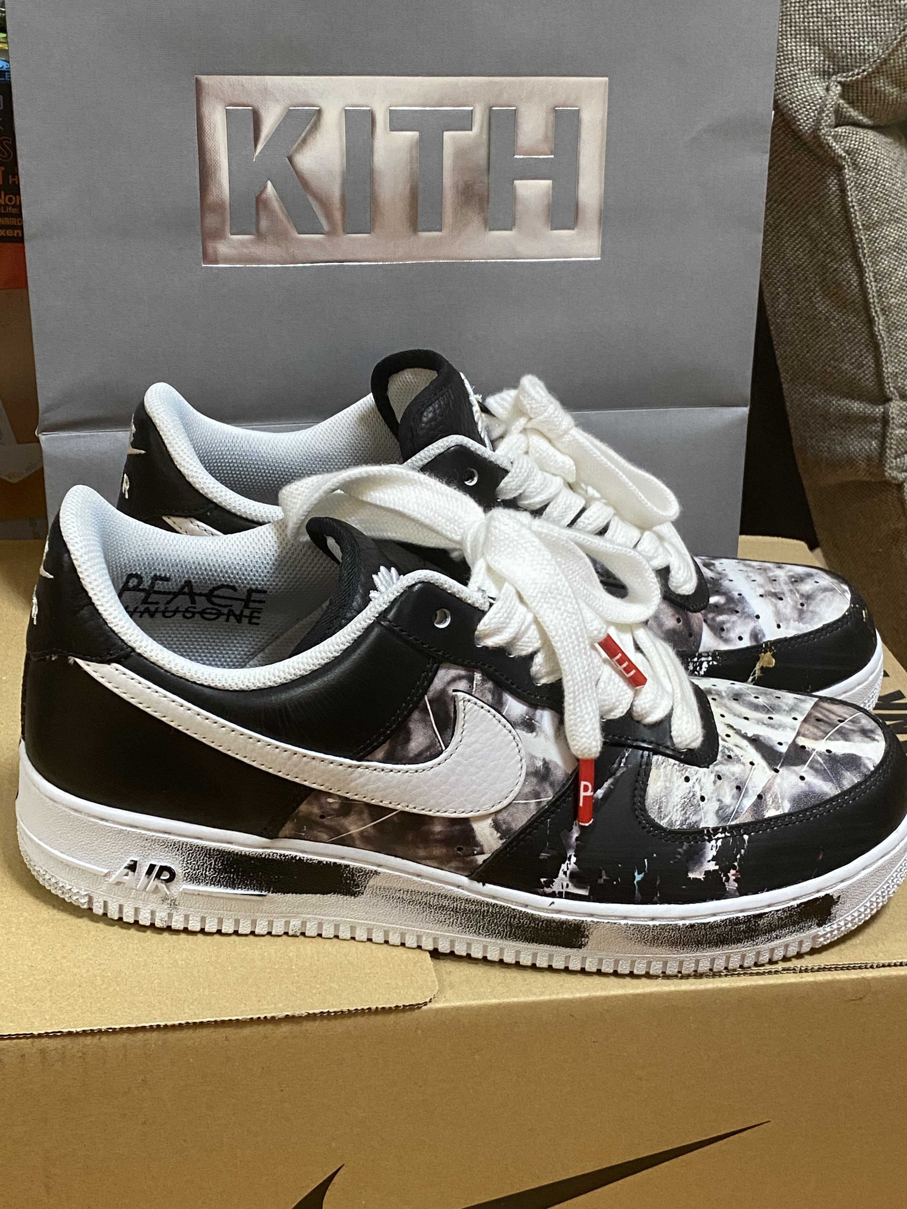 PEACEMINUSONE × Nike Air Force 1 Low Para Noise "Black" / G-DRAGON