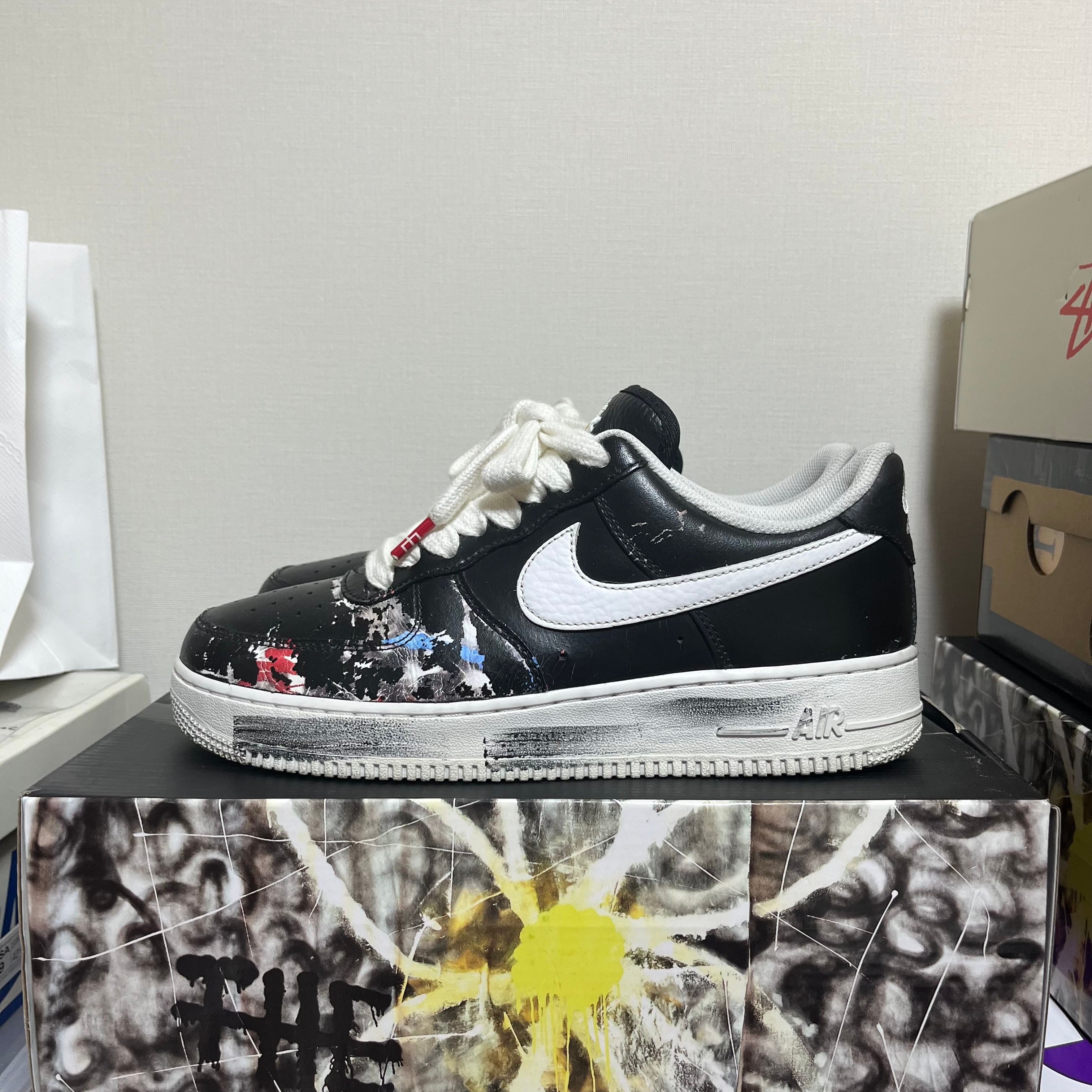 PEACEMINUSONE × Nike Air Force 1 Low Para Noise "Black" / G-DRAGON