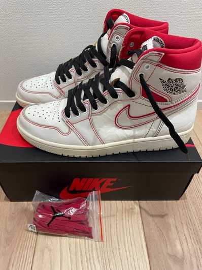 Nike Air Jordan 1 Retro High OG "Sail/University Red"