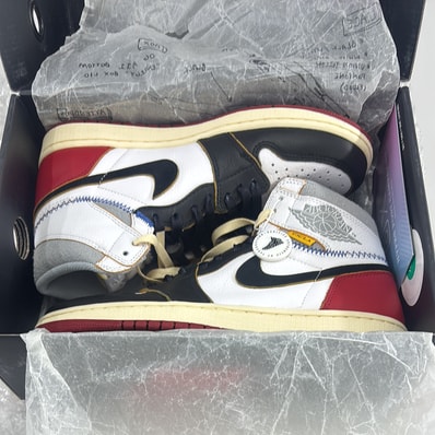 UNION × Nike Air Jordan 1 Retro High OG NRG "Varsity Red/Wolf Grey"