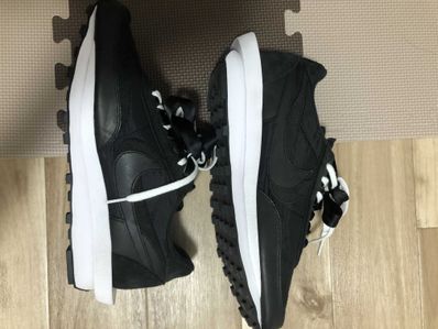 sacai × Nike LDV Waffle "Triple Black"