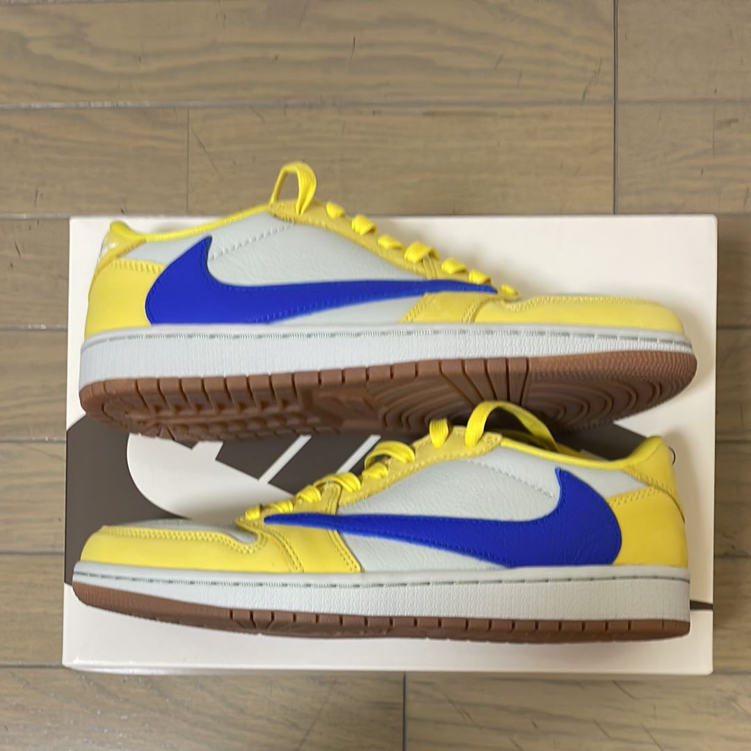 Travis Scott × Nike Women's Air Jordan 1 Retro Low OG "Canary"
