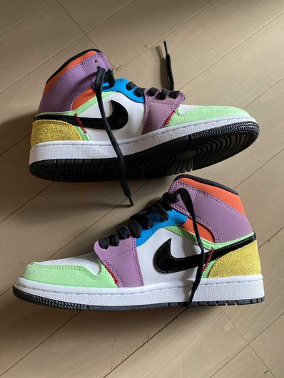 Nike Women's Air Jordan 1 Mid "Multi Color"