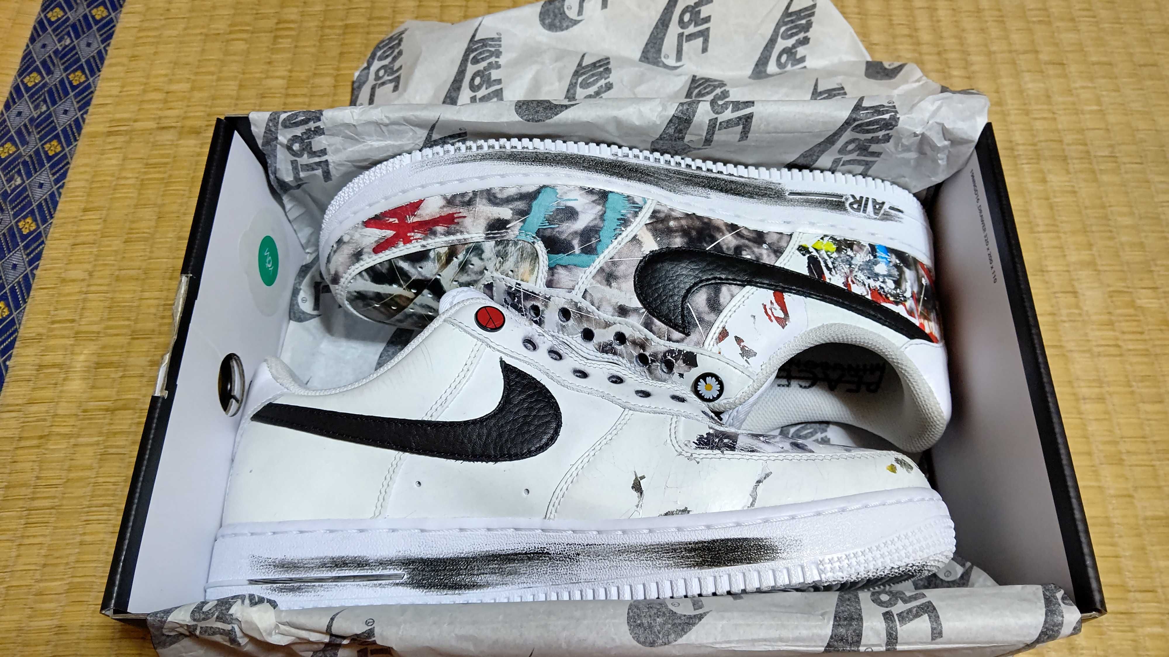 PEACEMINUSONE × Nike Air Force 1 Low "Para-noise/White/Black" / G-DRAGON