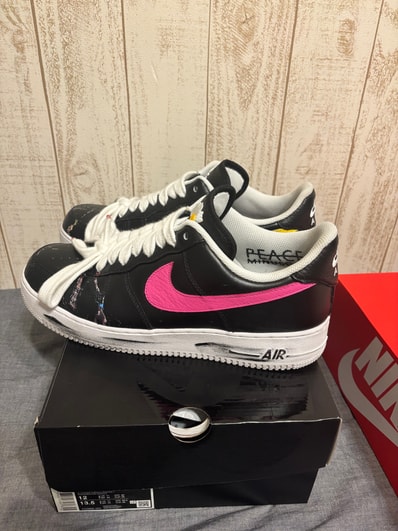 PEACEMINUSONE × Nike Air Force 1 Low '07 Para-Noise 3.0 "Black and Multi-Color" / G-DRAGON