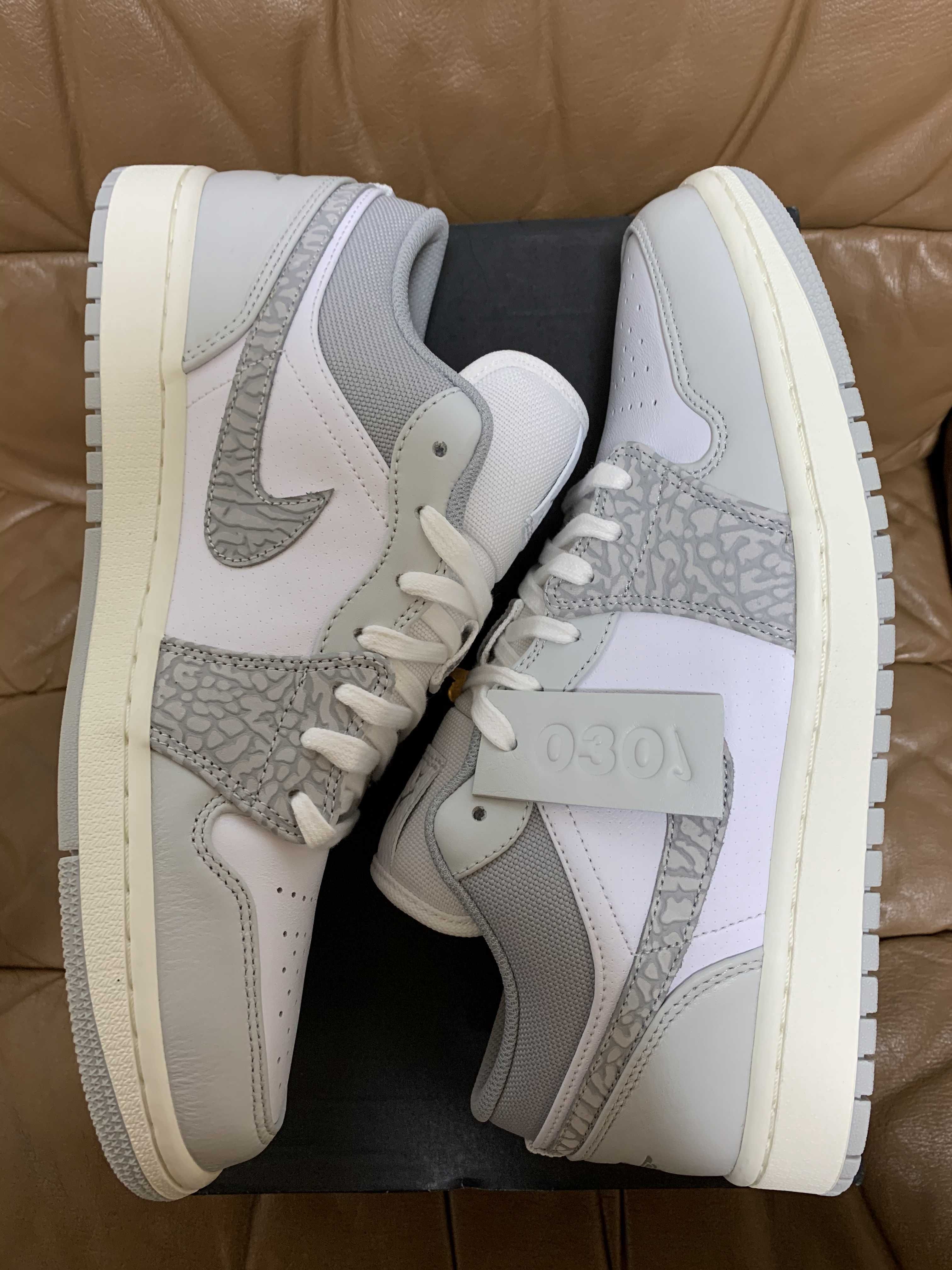 Nike Air Jordan 1 Low Premium "Elephant Print/Safari"