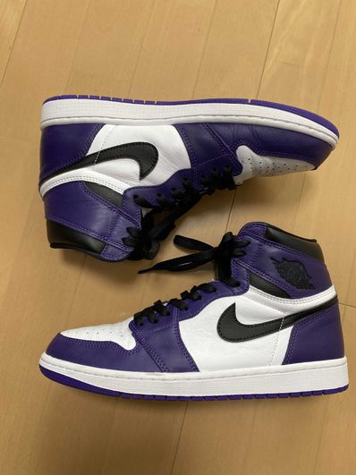 Nike Air Jordan 1 Retro High OG "Court Purple White/Black" (2020)
