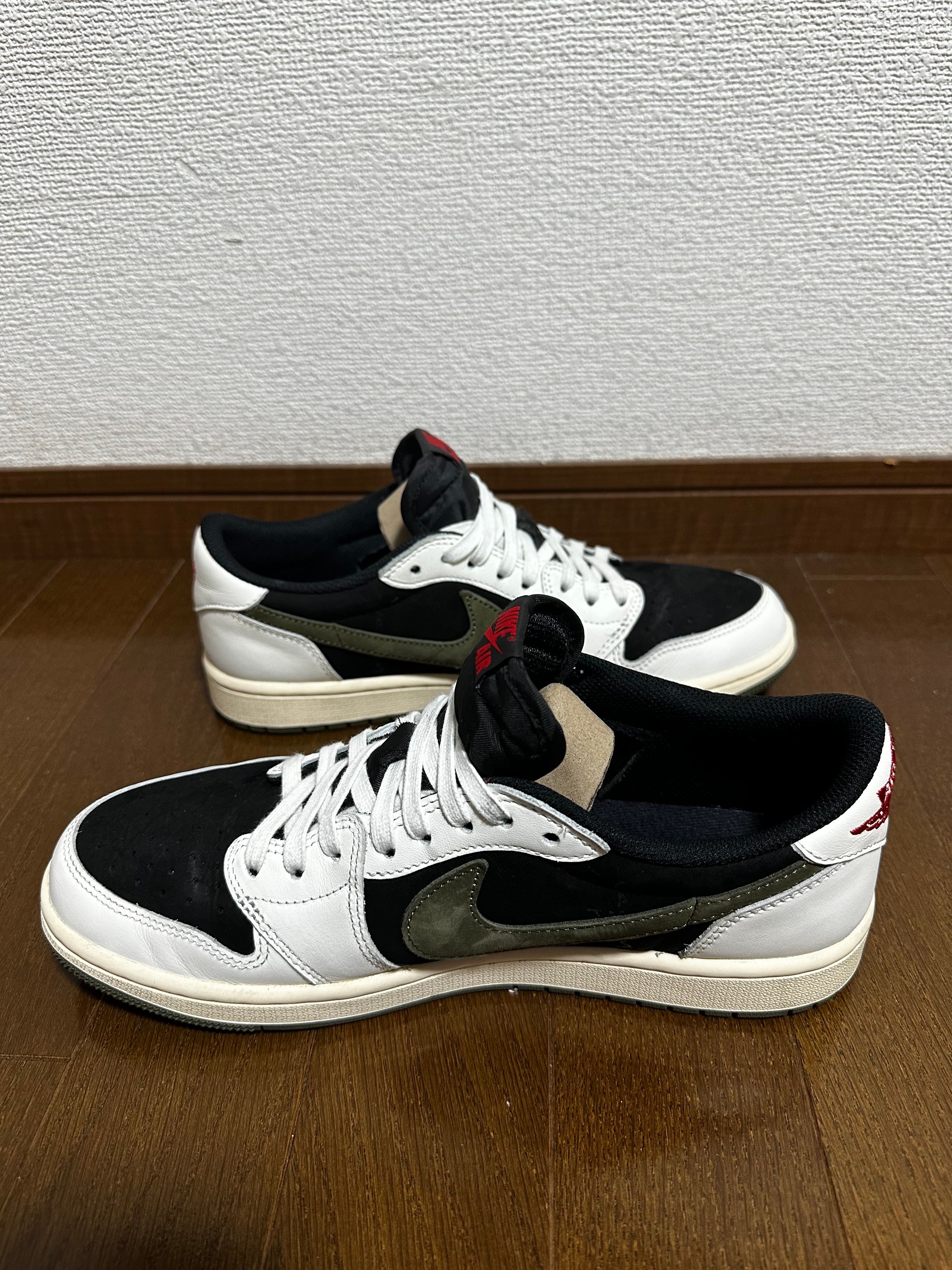 Travis Scott × Nike Women's Air Jordan 1 Low OG "Medium Olive"