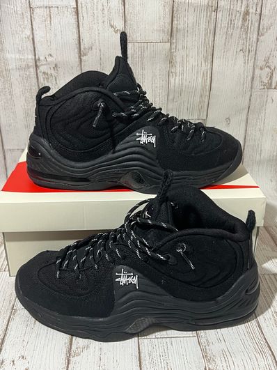 Stussy × Nike Air Penny 2 "Black"