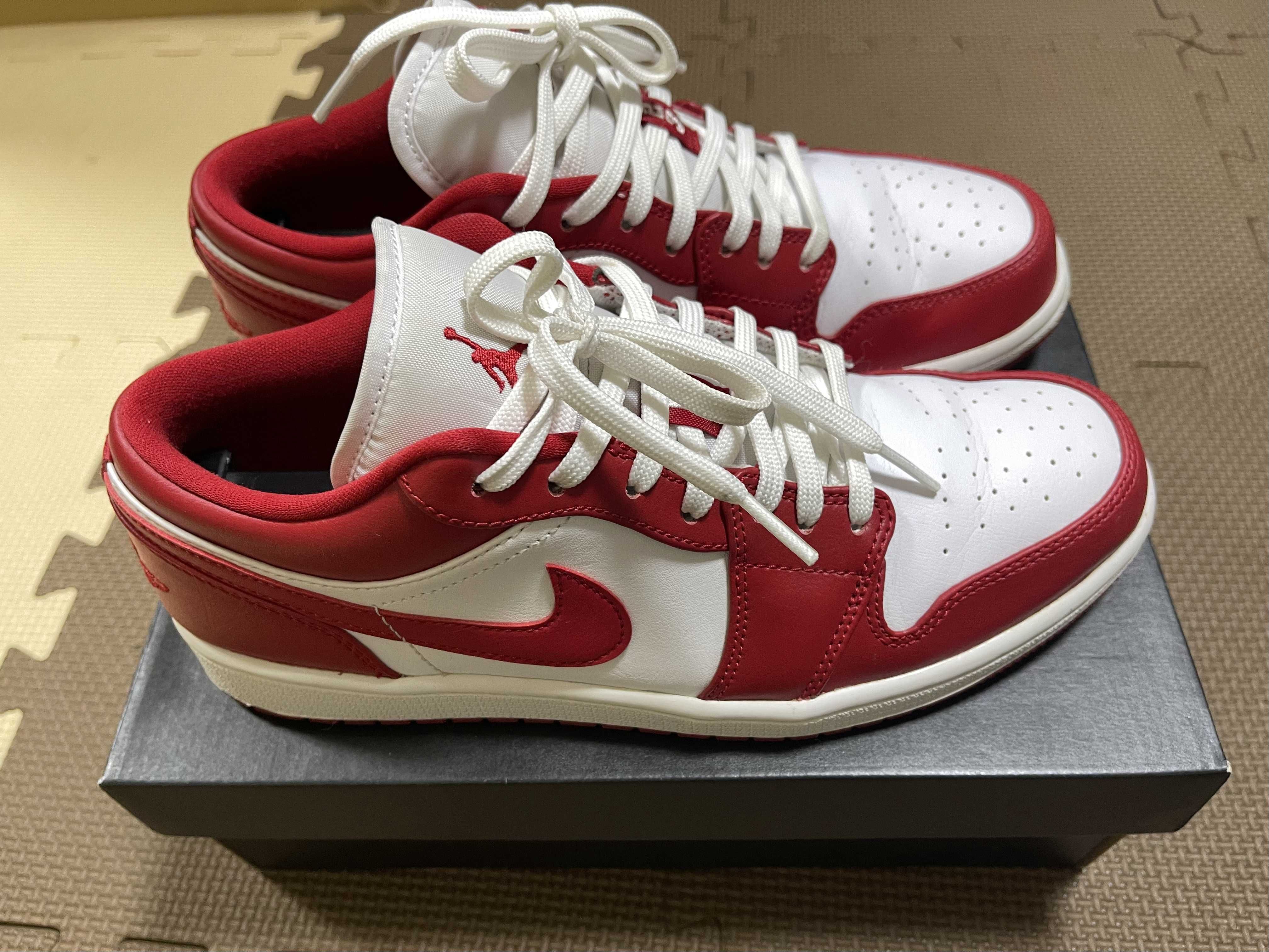 Nike Air Jordan 1 Low "Gym Red/White"