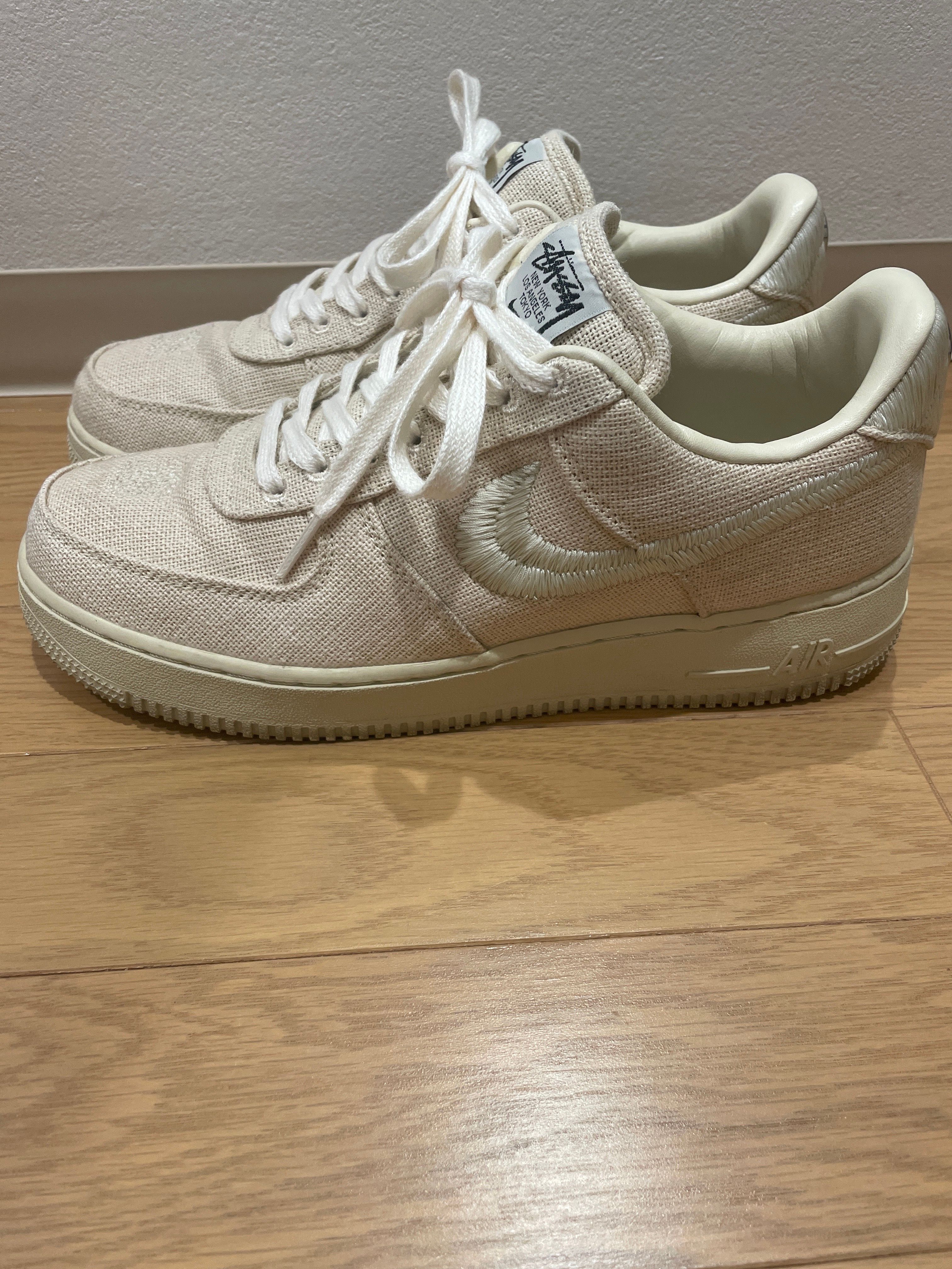 Stussy × Nike Air Force 1 Low "Fossil Stone"