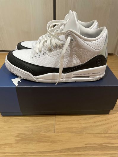 Fragment × Nike Air Jordan 3 "White/Black"