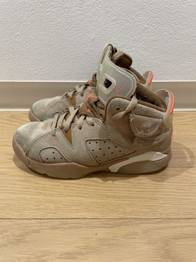 Travis Scott × Nike PS Air Jordan 6 "British Khaki"