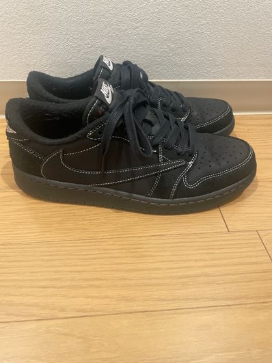 Travis Scott × Nike Air Jordan 1 Low OG SP "Black Phantom"