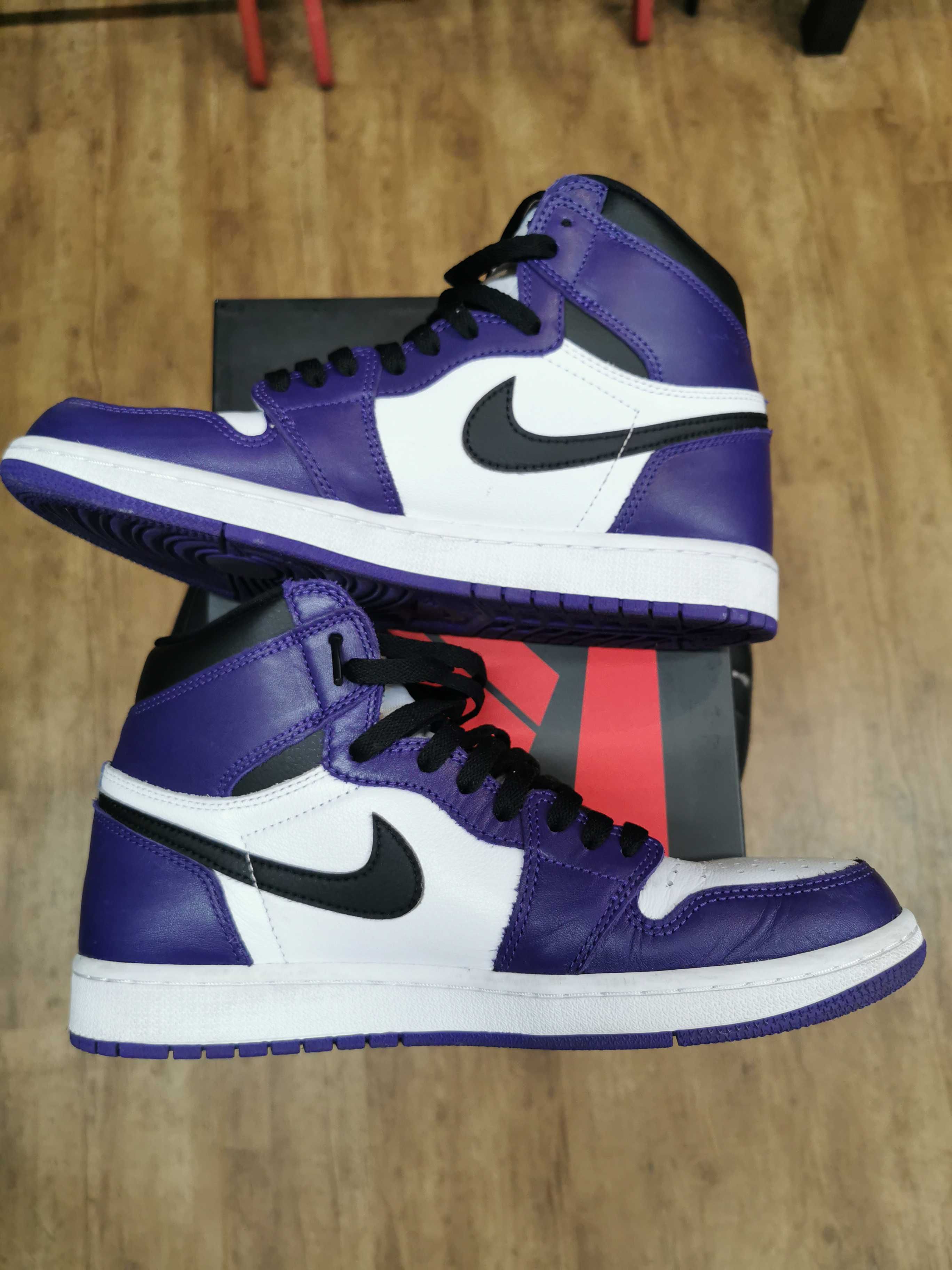 Nike Air Jordan 1 Retro High OG "Court Purple White/Black" (2020)   