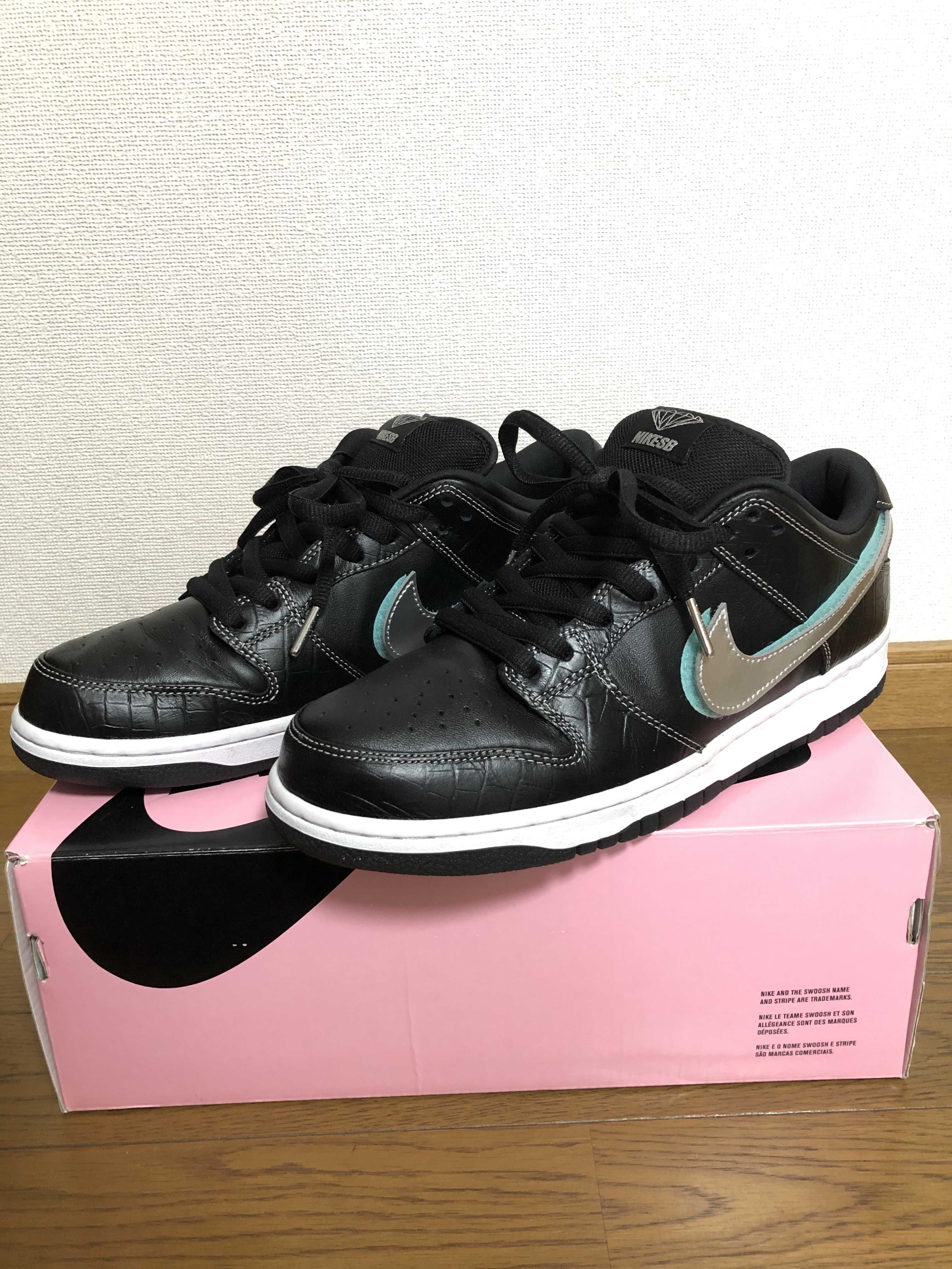 Diamond Supply Co. × Nike SB Dunk Low Pro "Black"