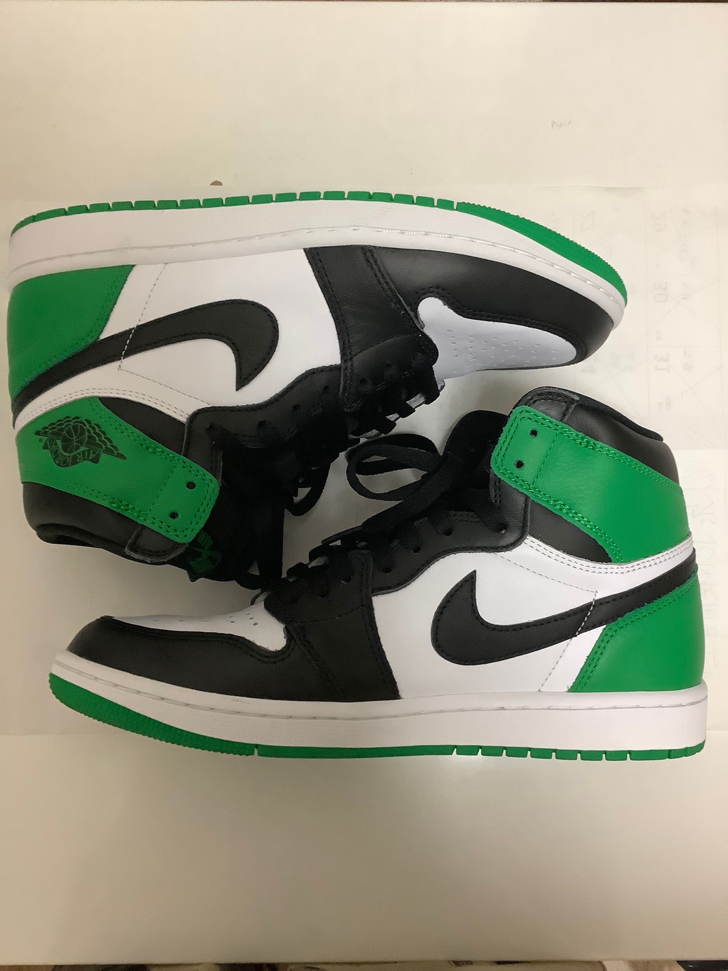 Nike Air Jordan 1 Retro High OG "Celtics/Black and Lucky Green" (2023)