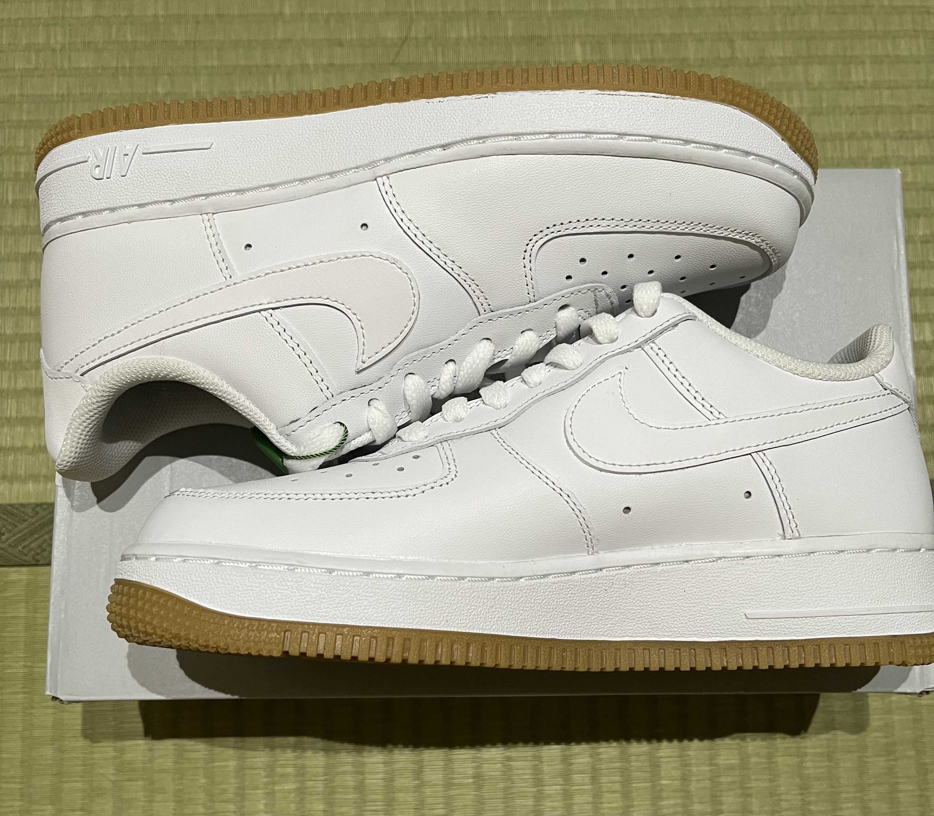 Nike Air Force 1 Low "White/Gum"