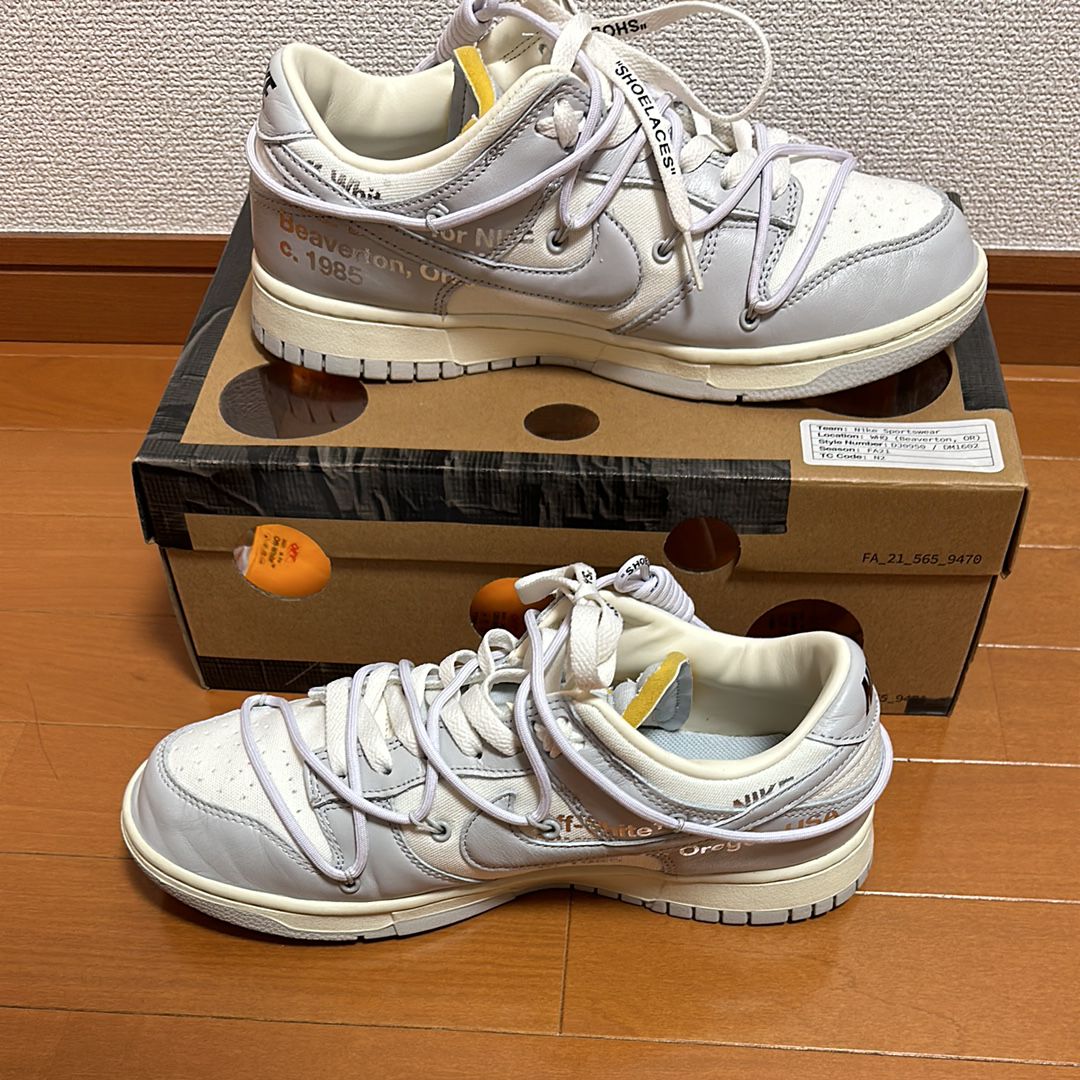 Off-White × Nike Dunk Low 1 of 50 "Lot.49"